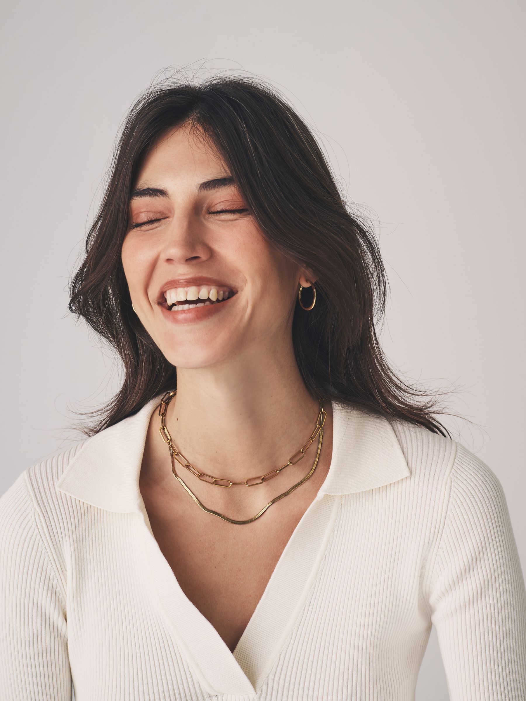 Ribbed Polo V-Neck Jumpers - Image 8 of 12