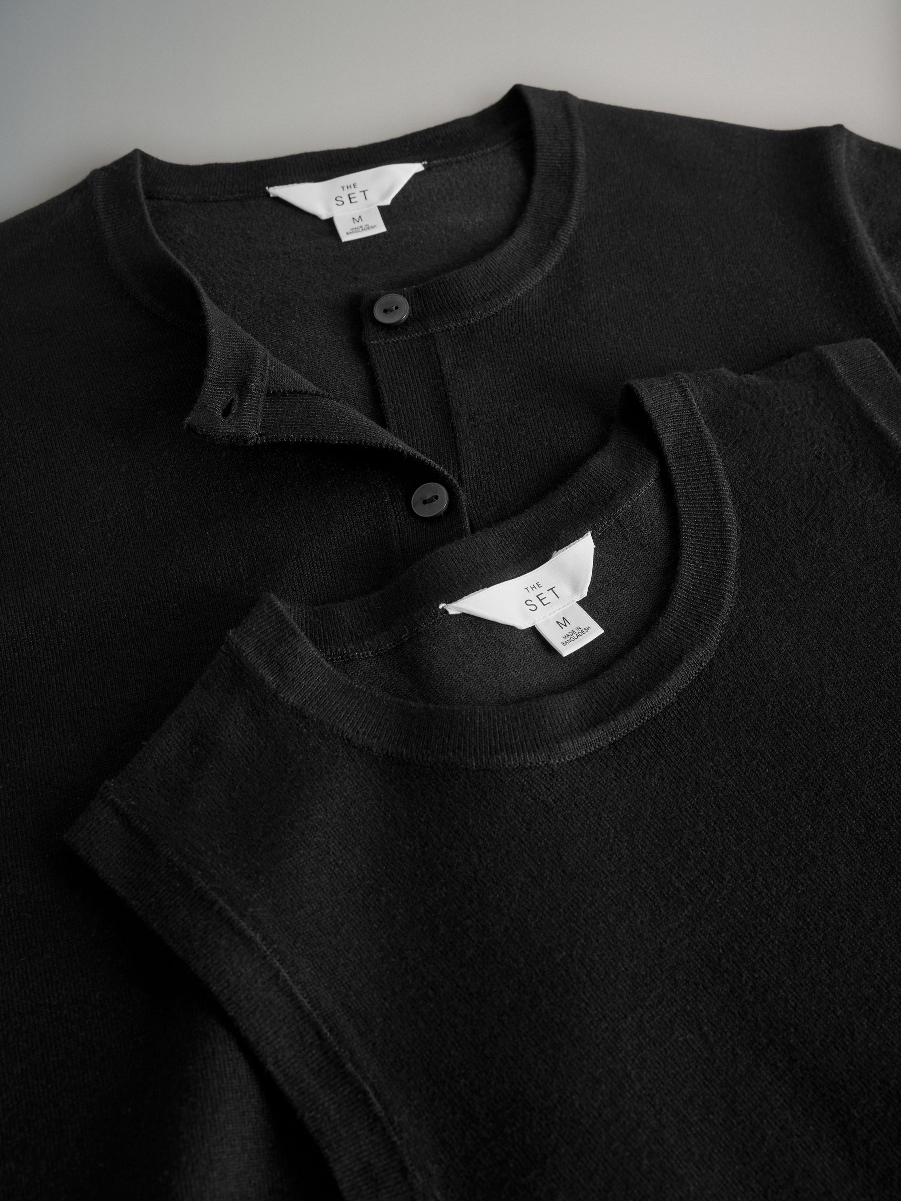 Black 2 Piece Vest & Cardigan Set - Image 10 of 11