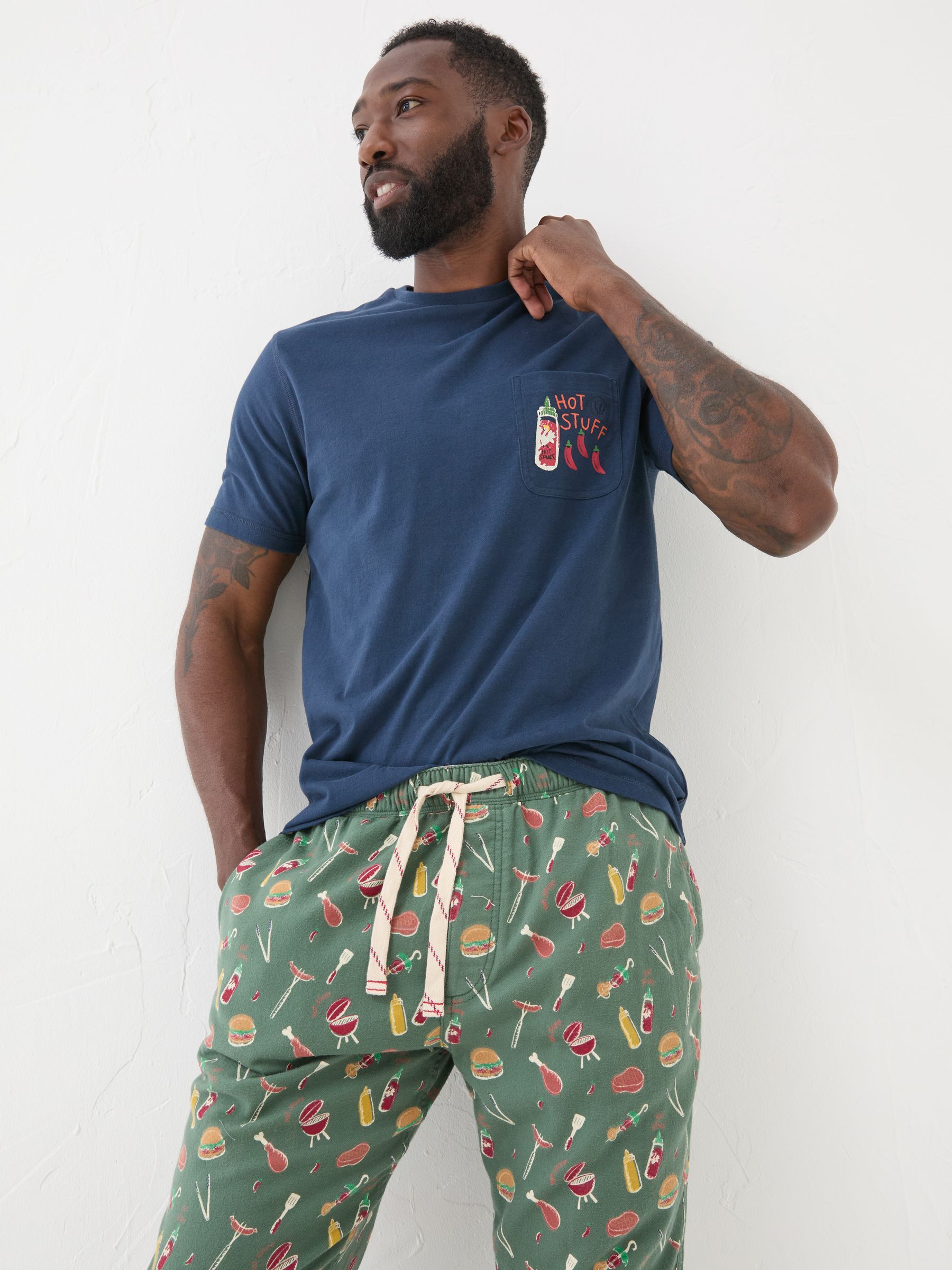 Navy Hot Stuff T-Shirt - Image 1 of 6