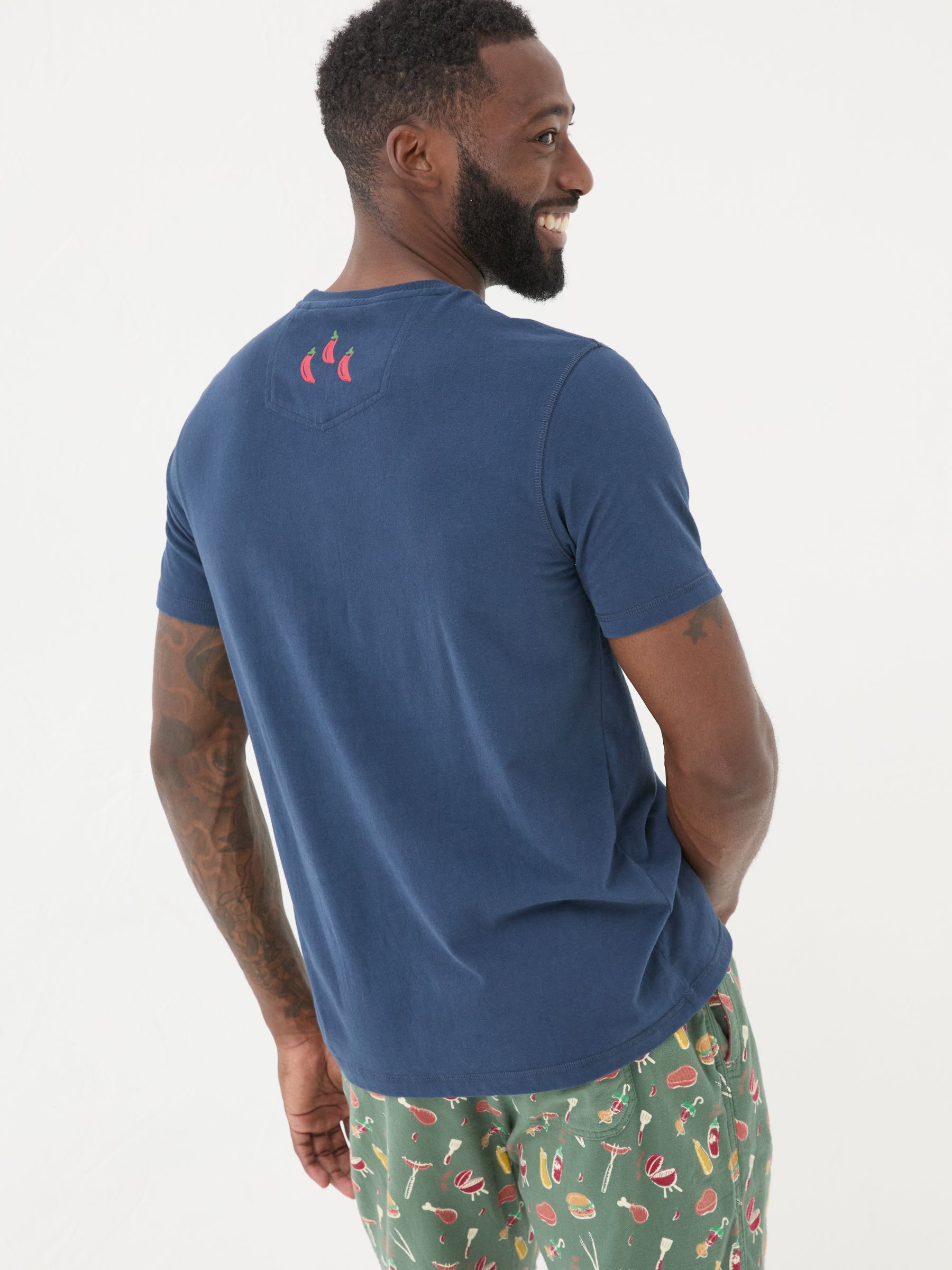 Navy Hot Stuff T-Shirt - Image 2 of 6