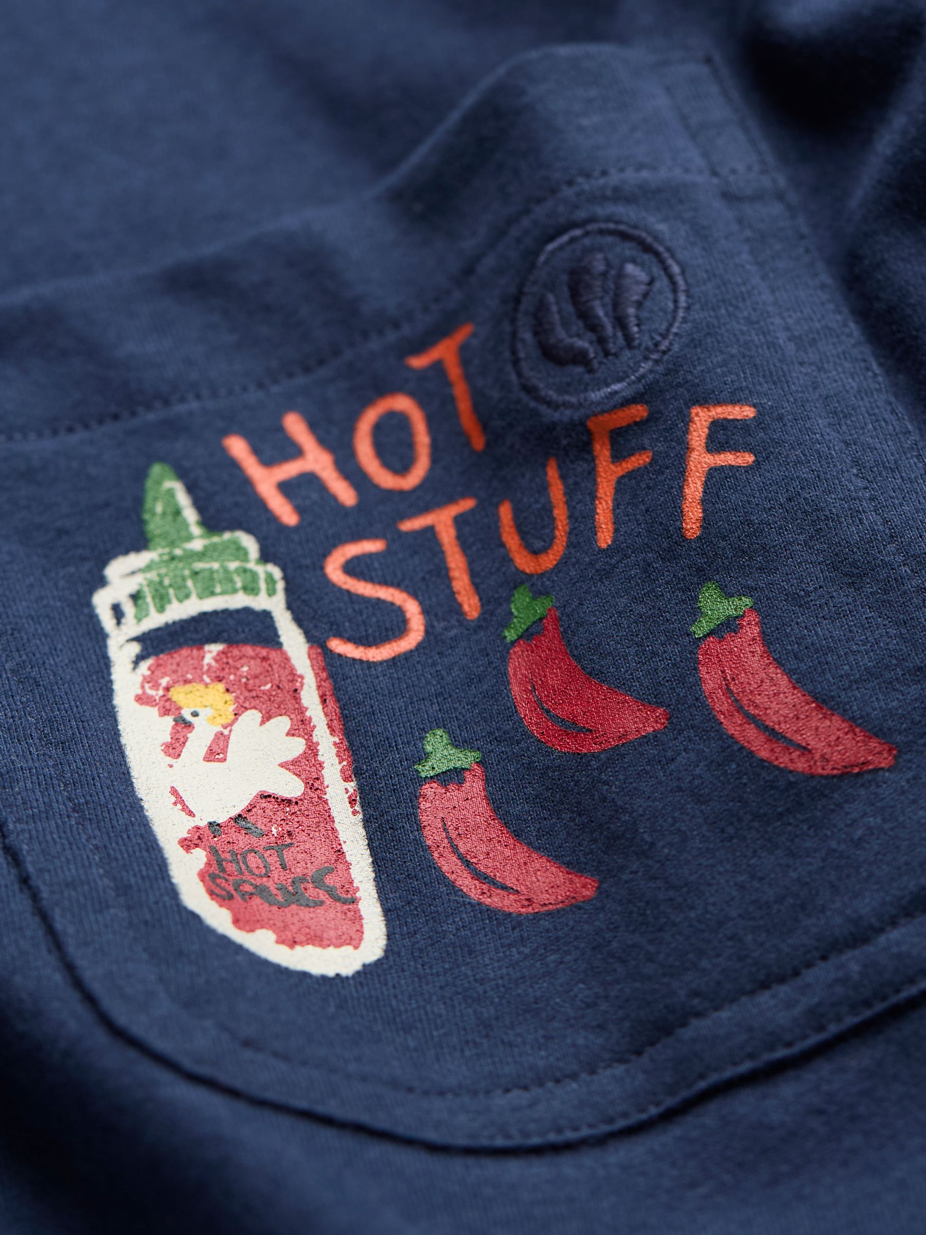 Navy Hot Stuff T-Shirt - Image 6 of 6