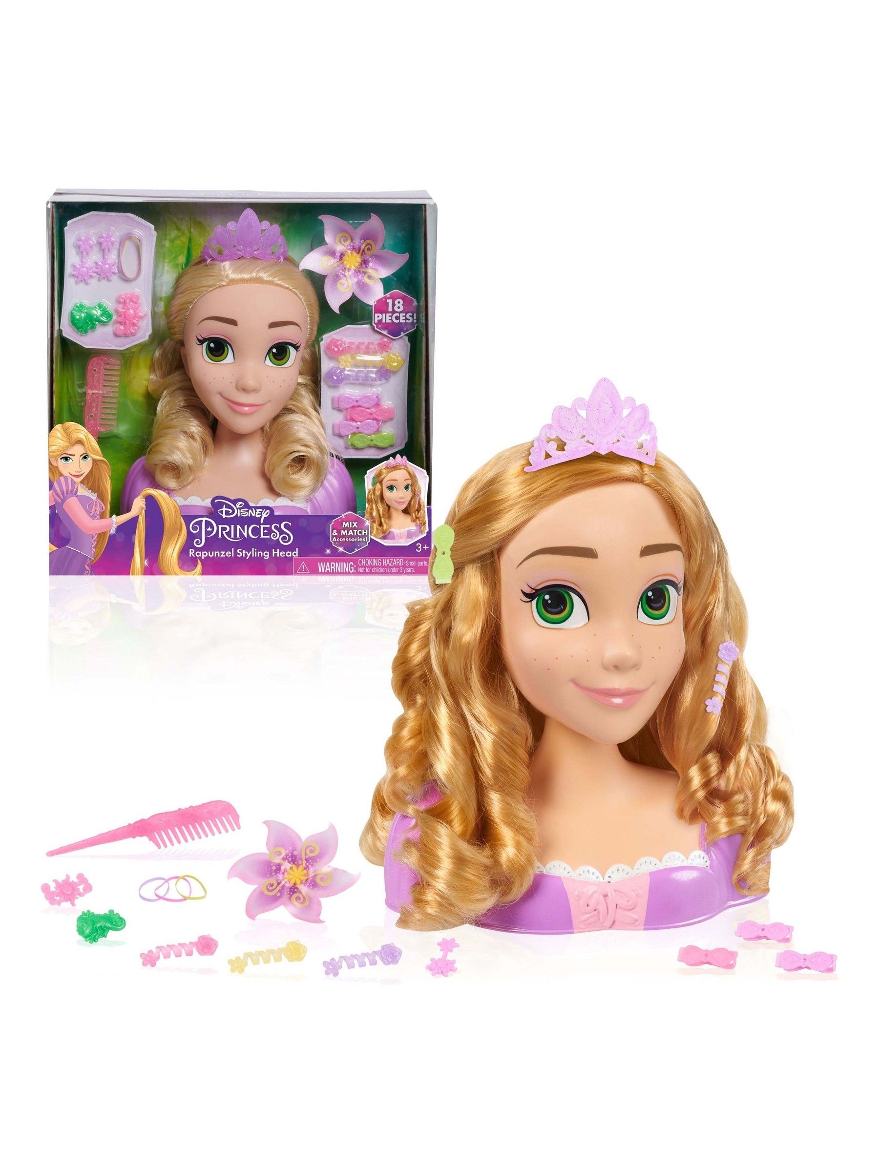 Disney Princess Basic Rapunzel Styling Head - Image 6 of 6