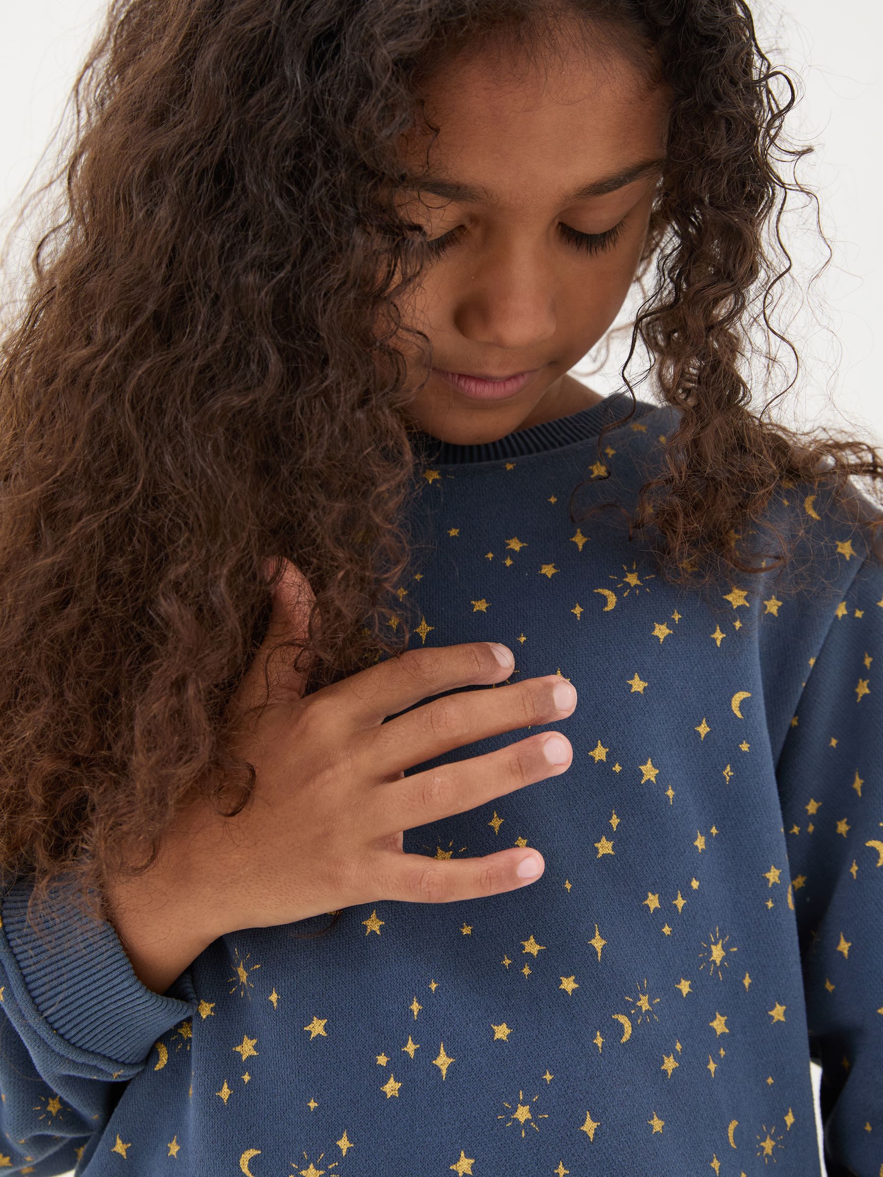 Navy Star Crew Sweater - Image 4 of 5