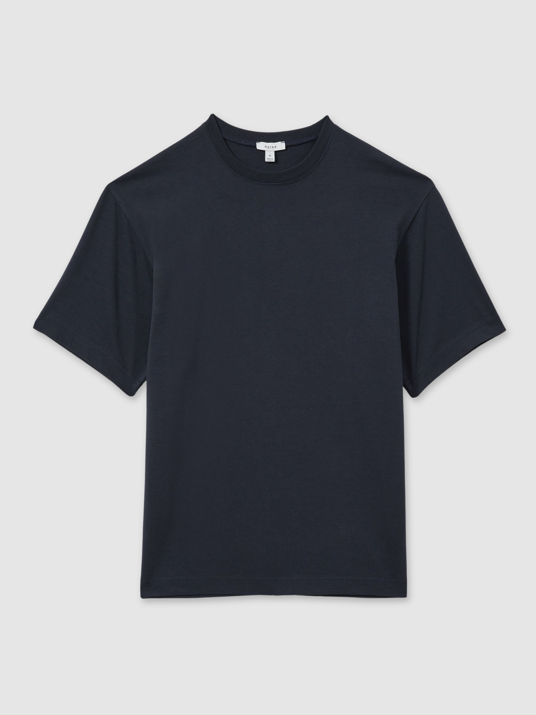 Oversized Garment Dye T-Shirt in Navy - Image 2 of 5