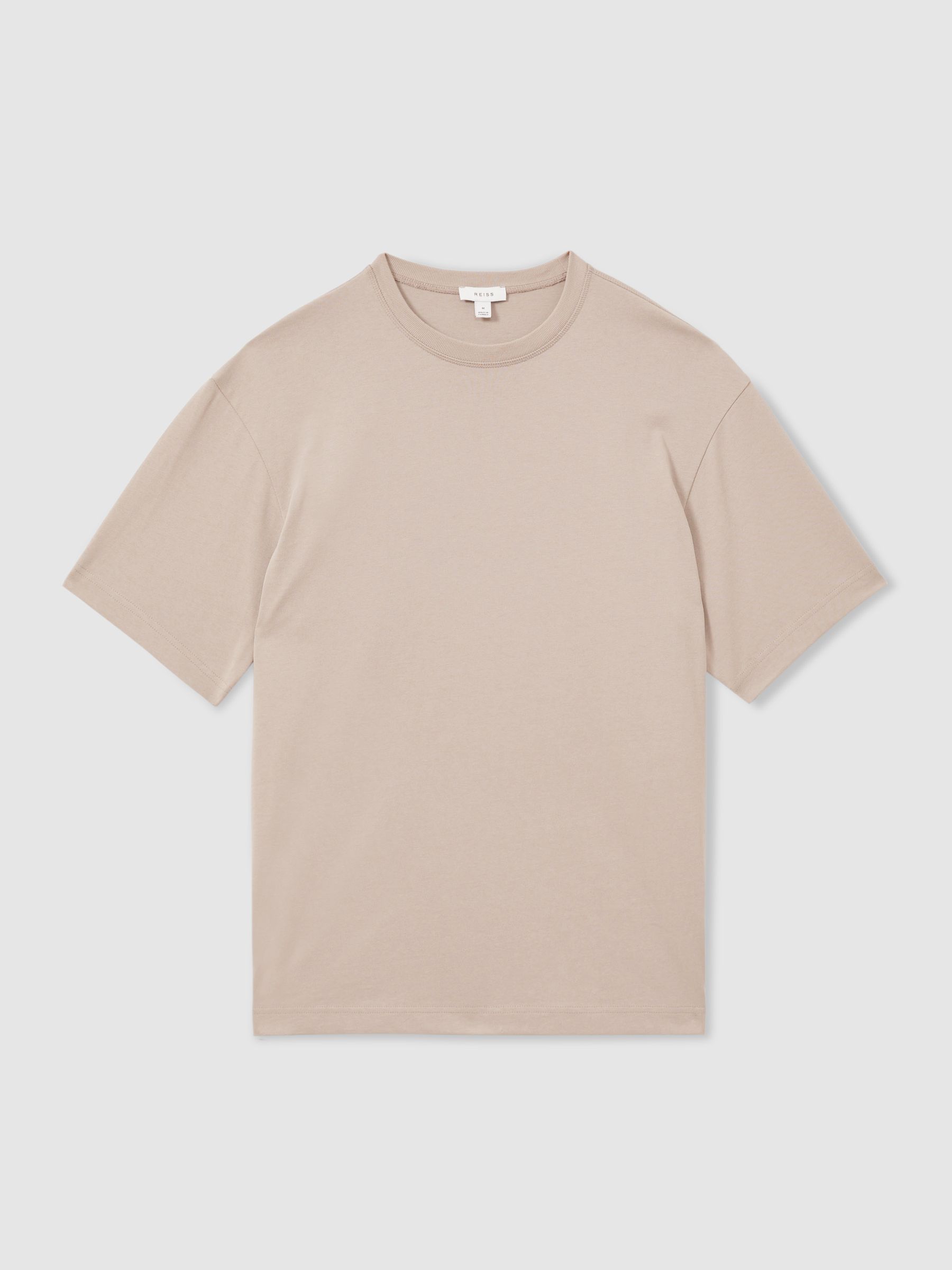 Oversized Garment Dye T-Shirt in Cement - Image 2 of 5