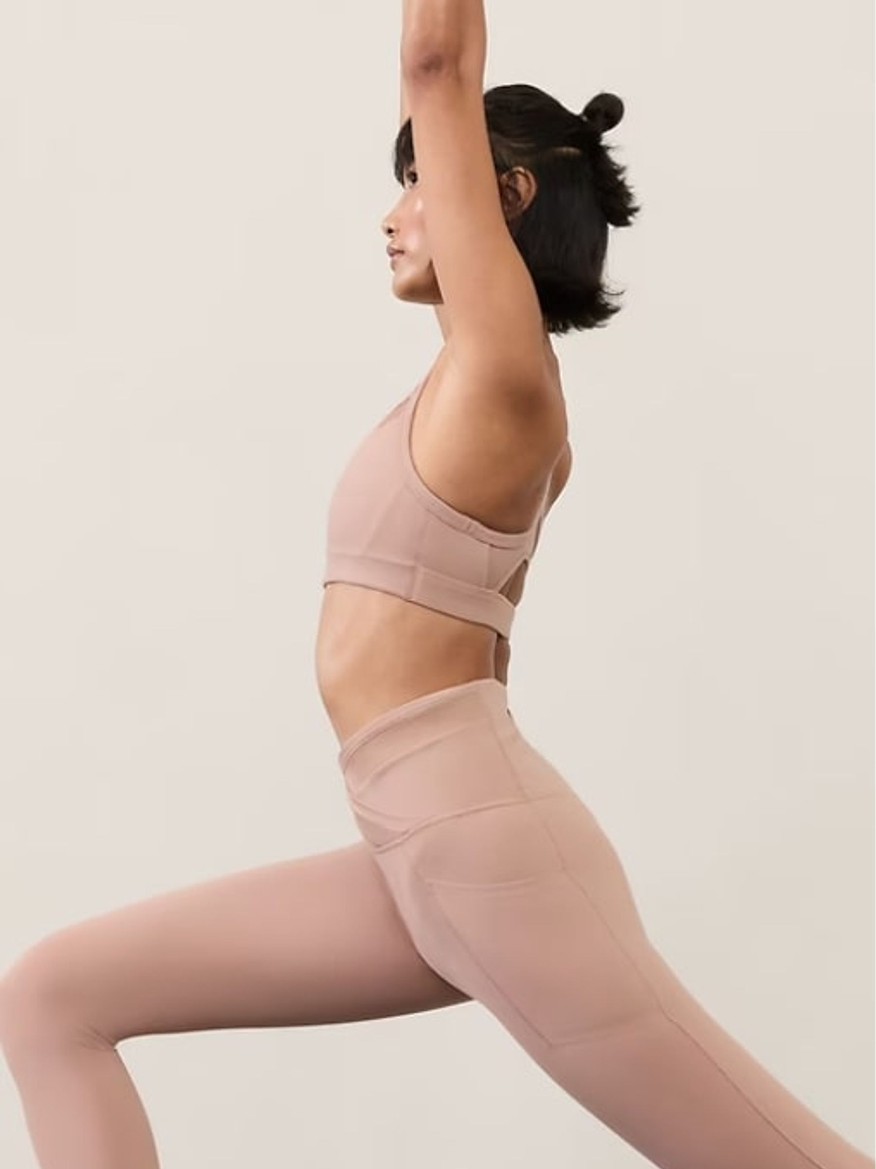 Athleta Pink Vital Mesh Bra - Image 2 of 3