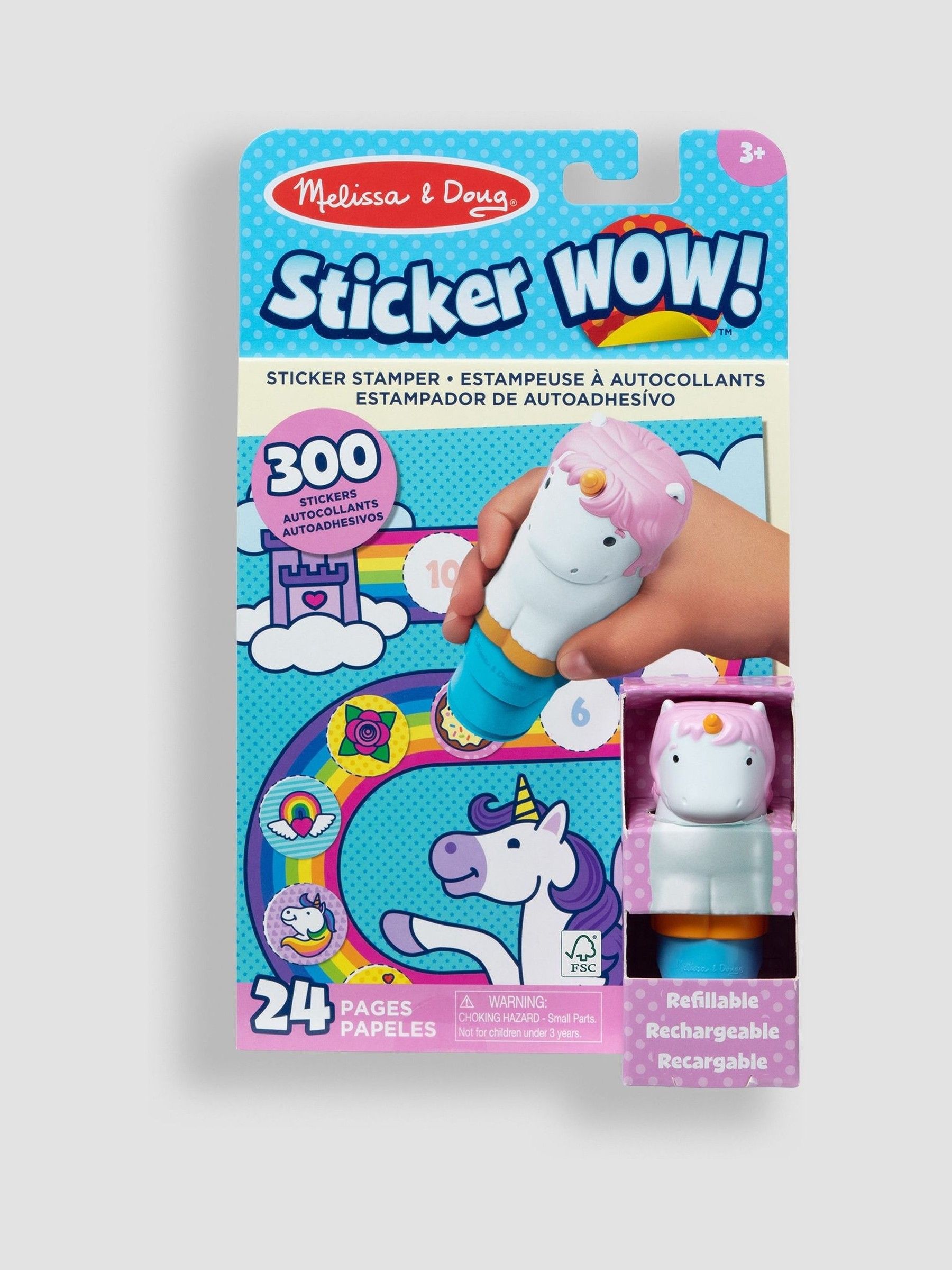 Melissa & Doug Sticker WOW!™ Unicorn Activity Pad Set - Image 1 of 9