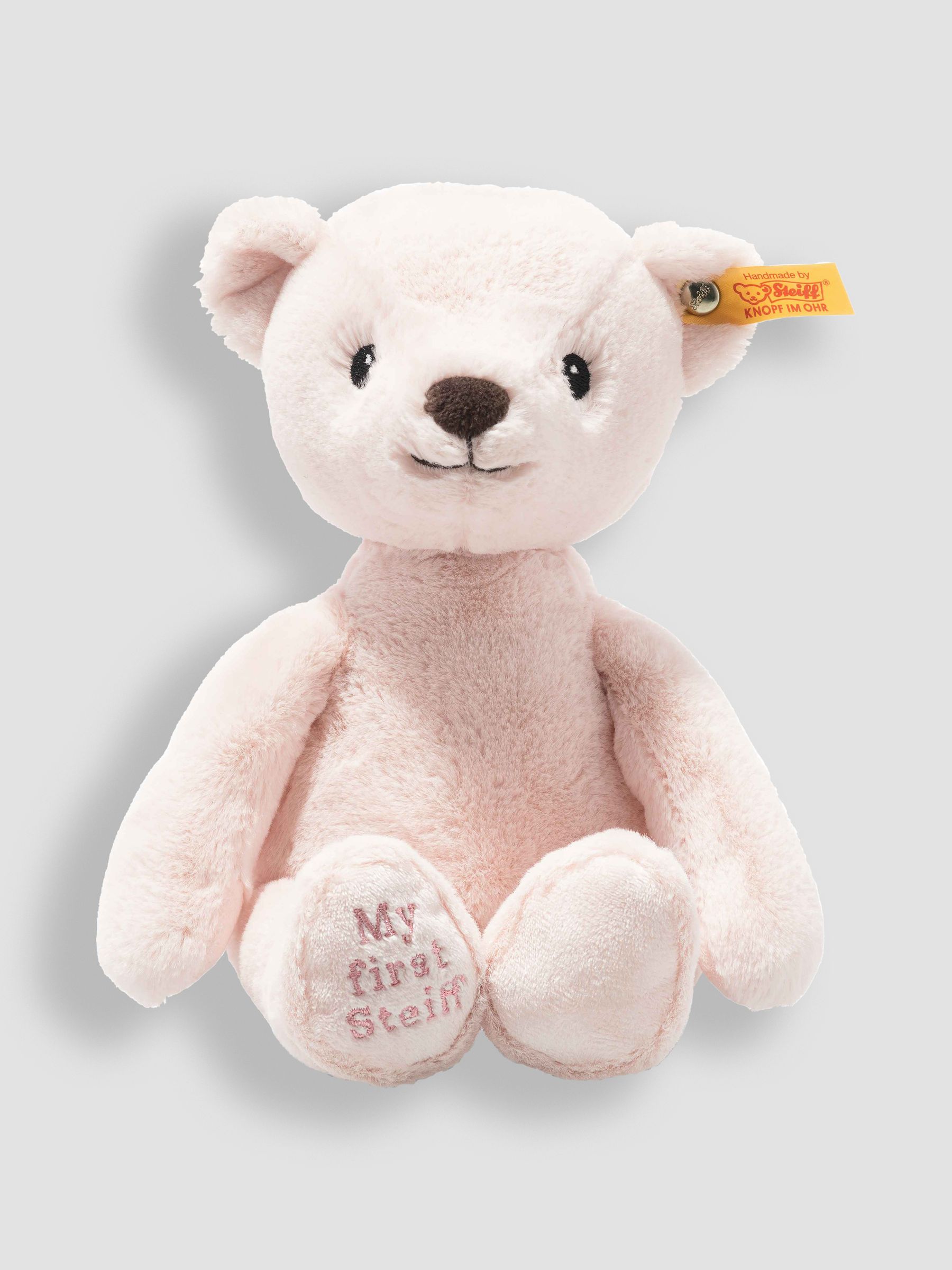 Pink Steiff Soft Cuddly Friends My First Bear - Image 1 of 1
