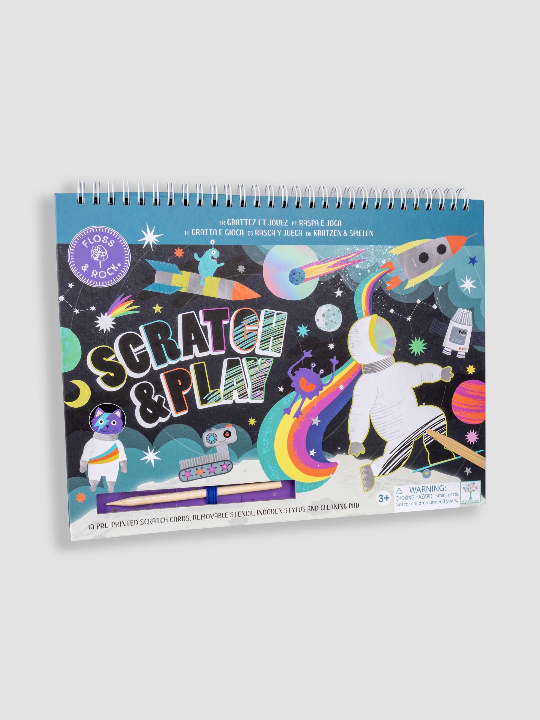 Floss & Rock Space Scratch & Play - Image 1 of 4