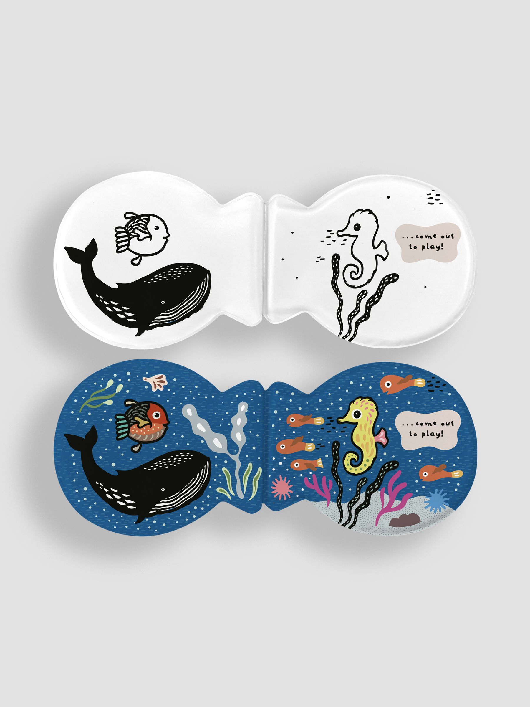Wee Gallery Fish and Friends Bath Book - Image 3 of 3