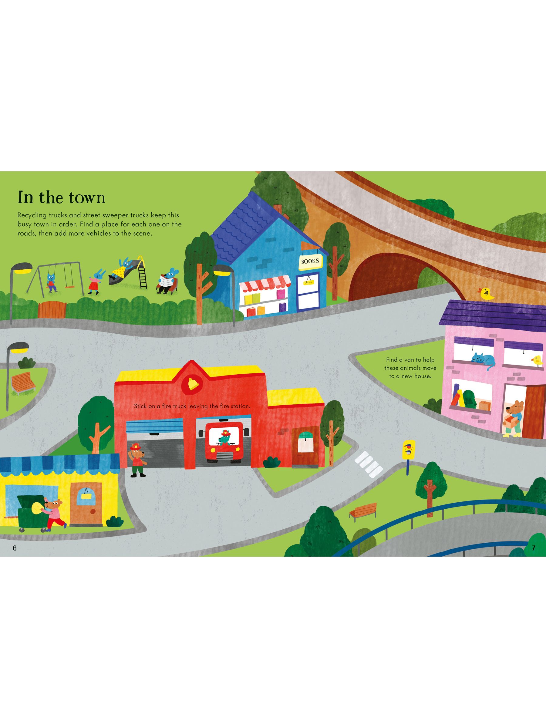 Little First Stickers: Tractors and Trucks - Image 2 of 2
