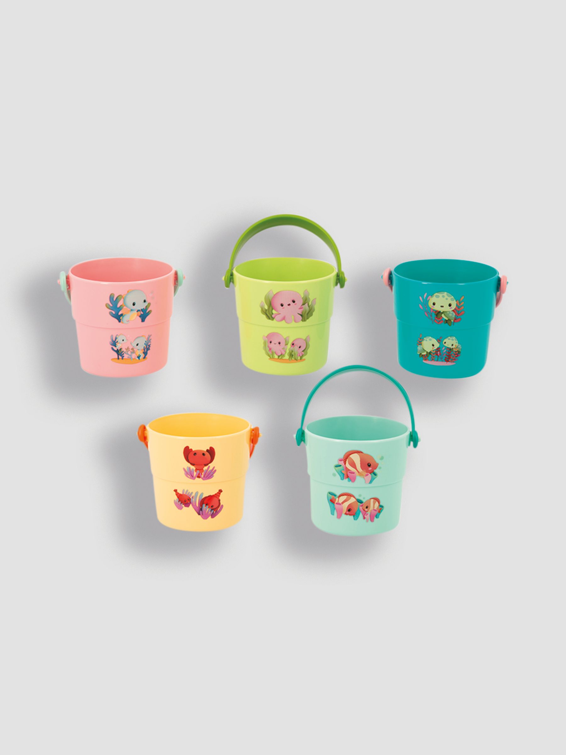 Janod Bath Bucket Baby Animals - Image 2 of 7