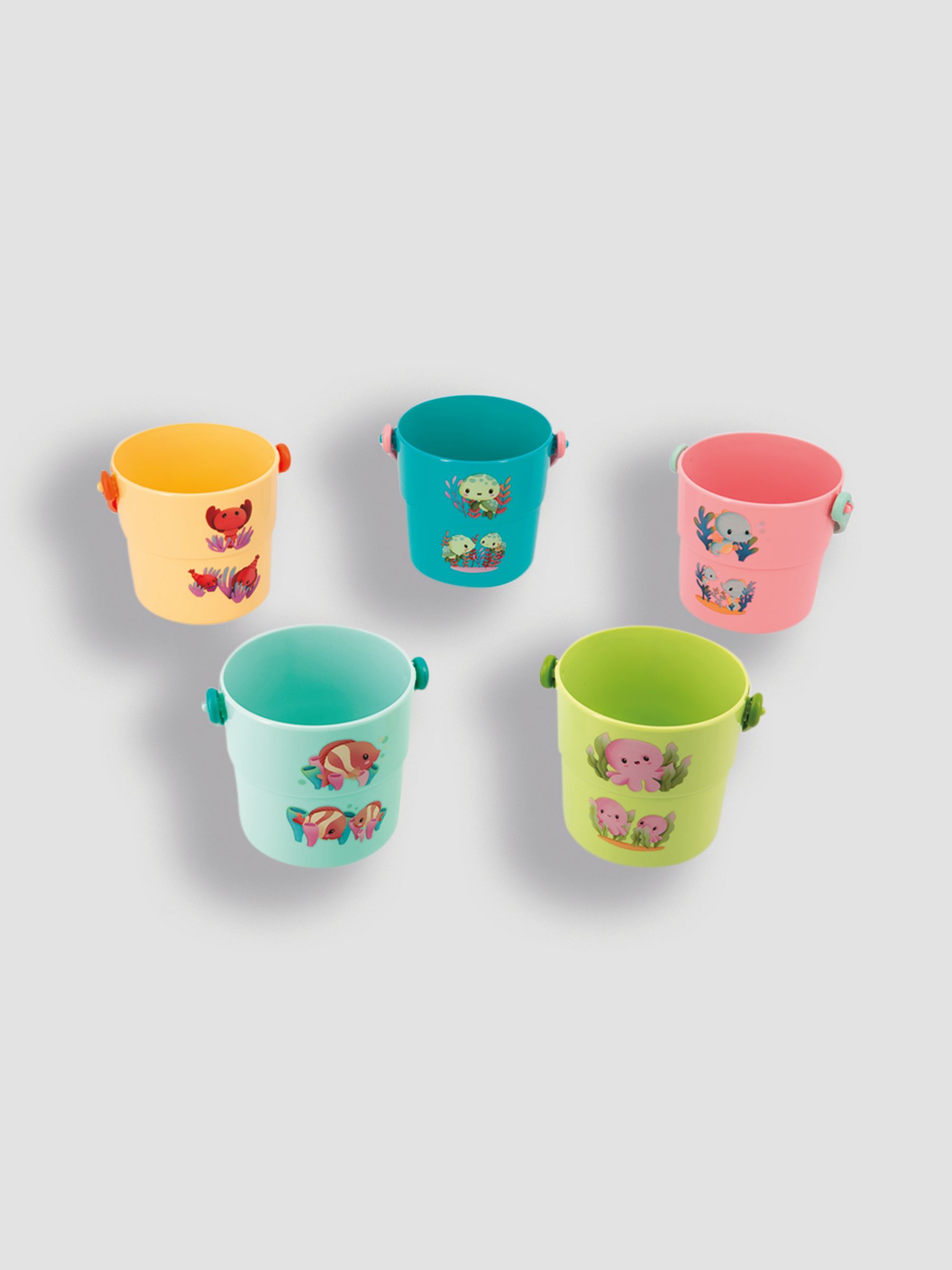 Janod Bath Bucket Baby Animals - Image 4 of 7