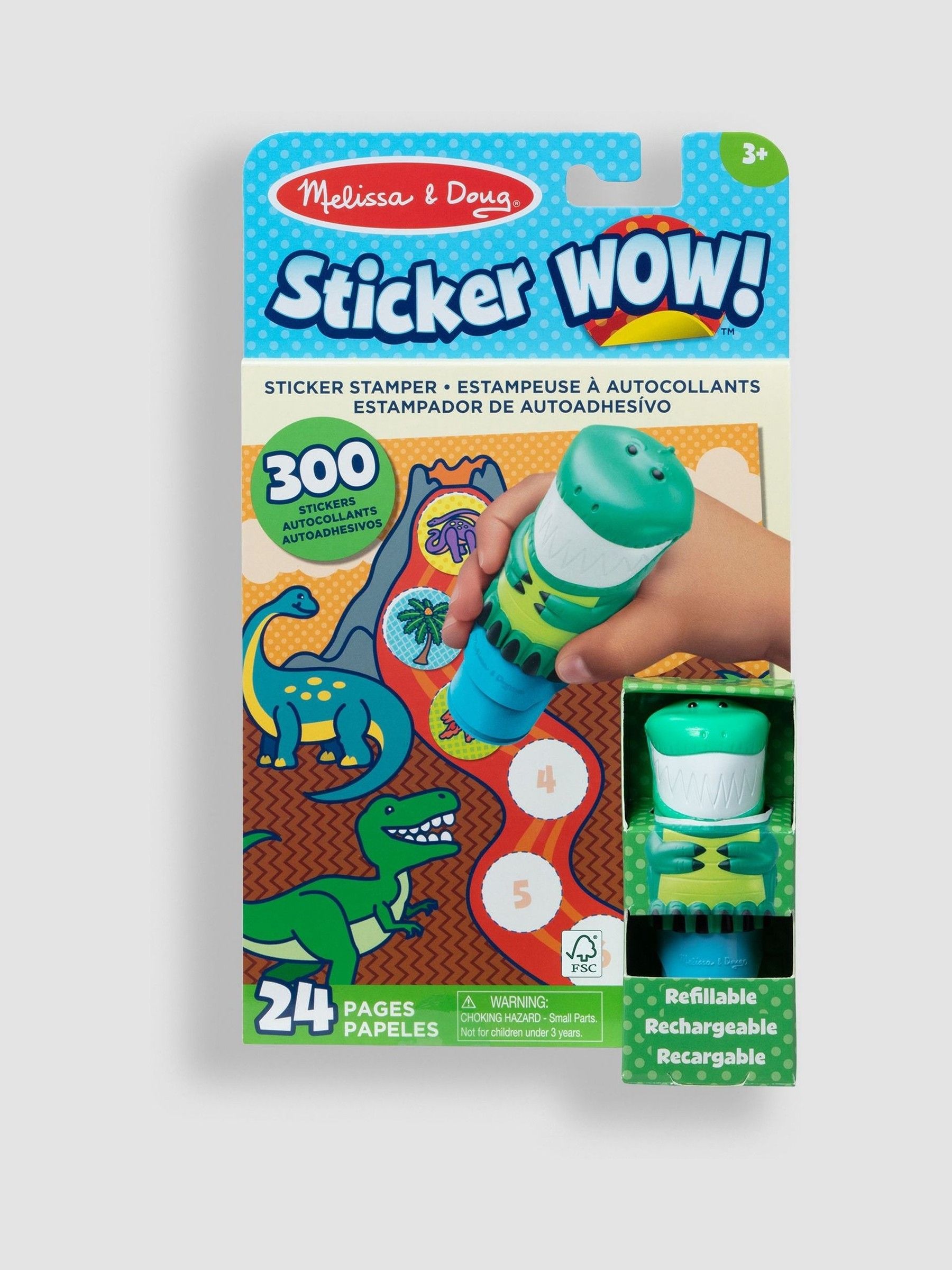 Sticker WOW! Activity Pad Set - Dinosaur - Image 1 of 9