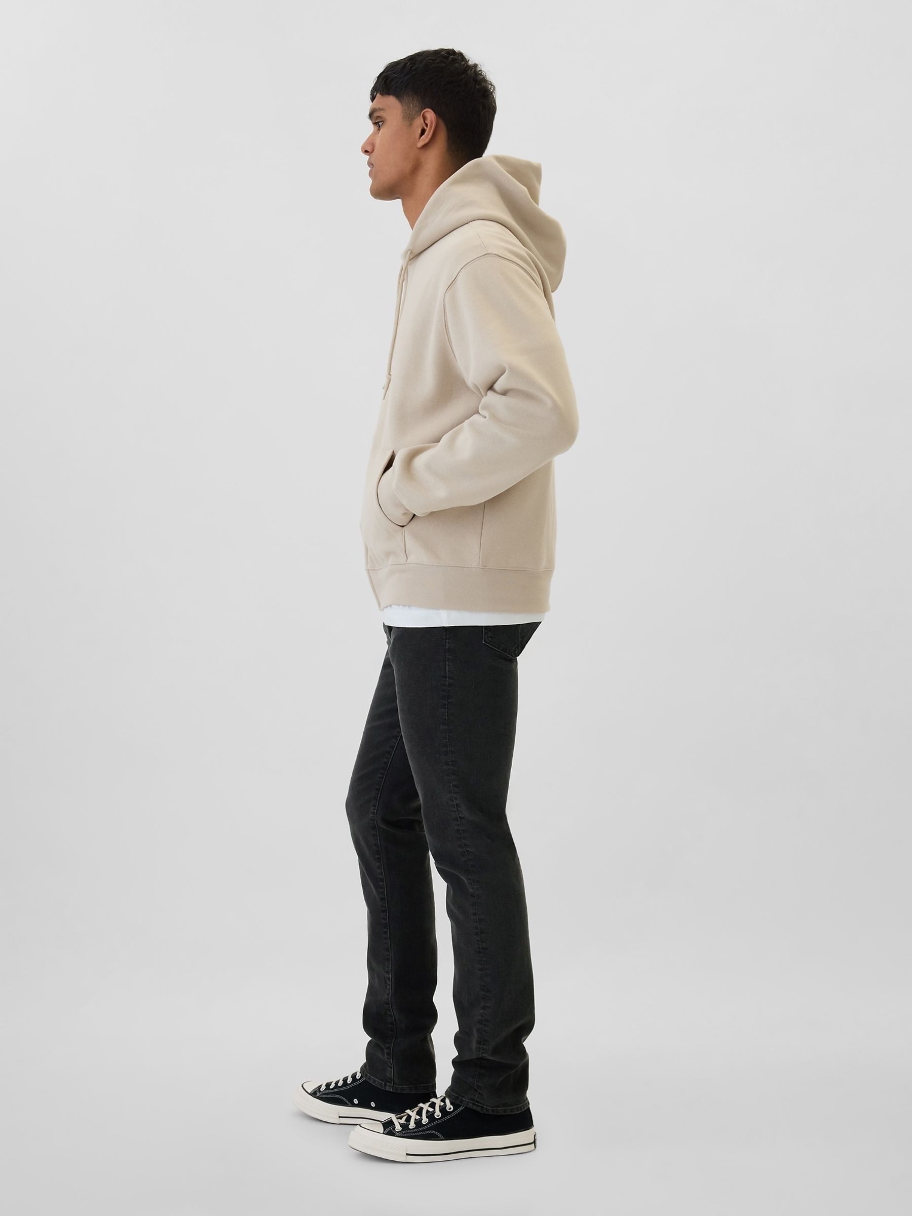 Black Slim Fit Comfort Stretch Jeans - Image 2 of 5