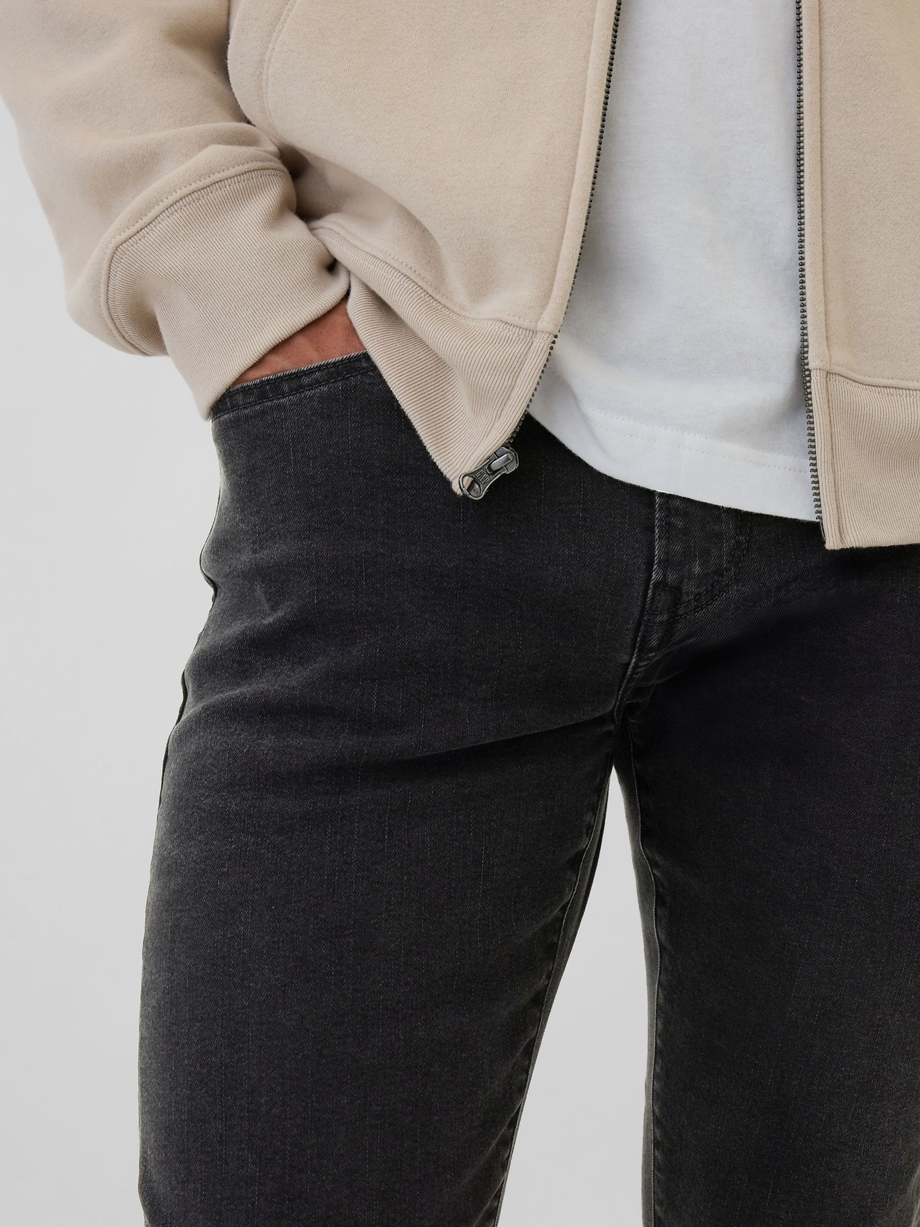Black Slim Fit Comfort Stretch Jeans - Image 5 of 5