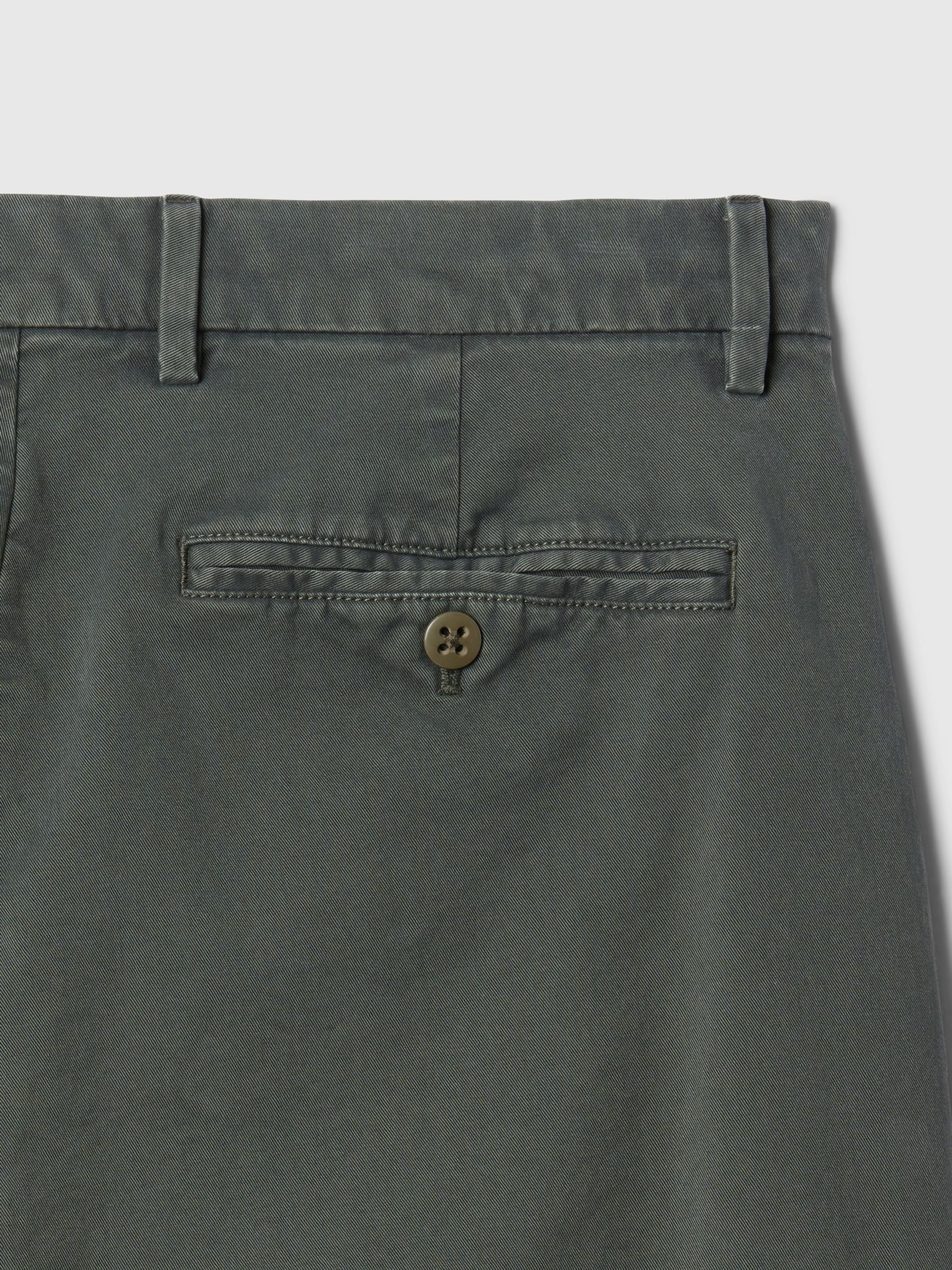 Grey Baggy Fit Stretch Modern Chinos - Image 5 of 5