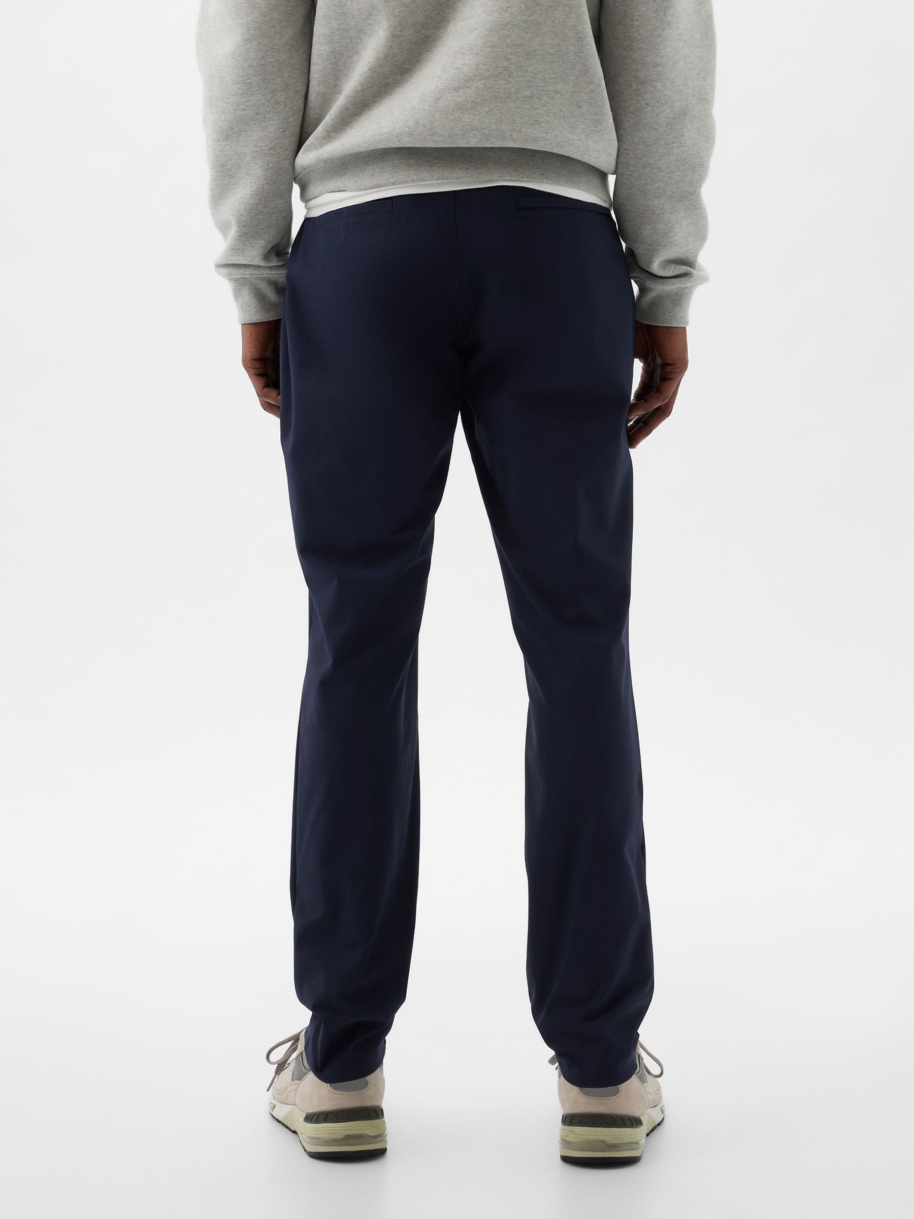 Blue Slim Fit Stretch Hybrid Trousers - Image 3 of 5