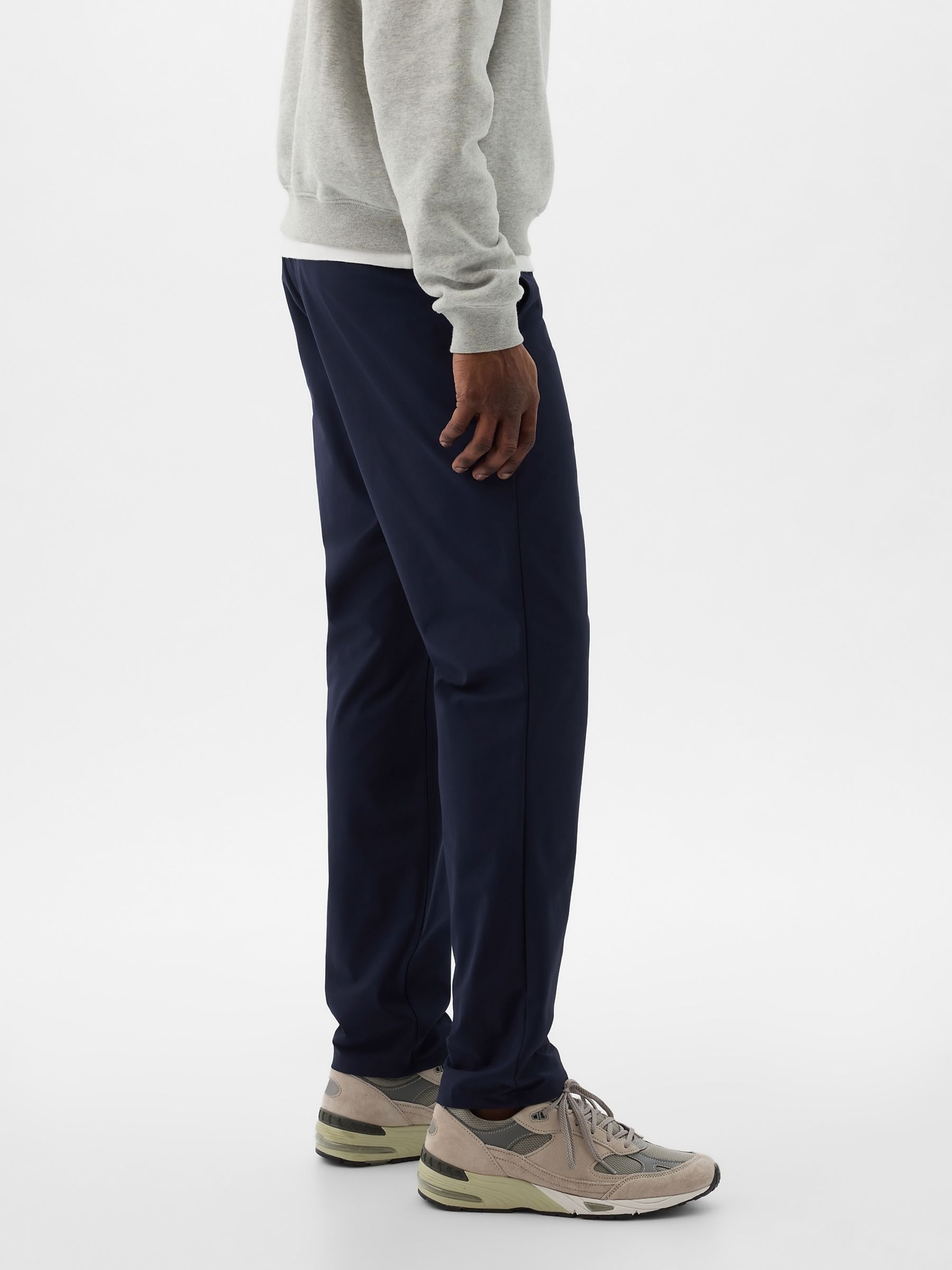 Blue Slim Fit Stretch Hybrid Trousers - Image 4 of 5