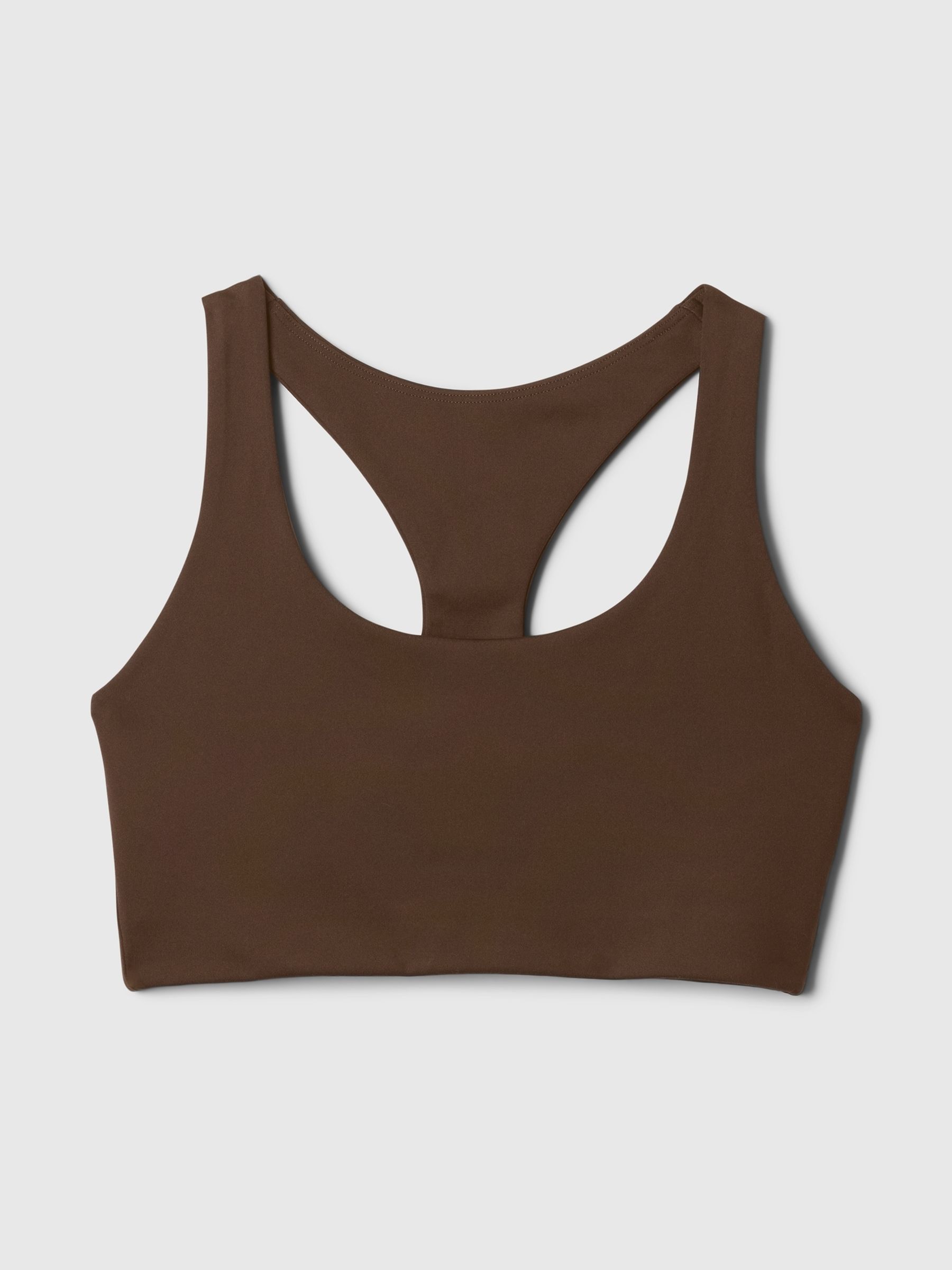 Brown Power Medium Impact Racerback Sports Bra - Image 4 of 4