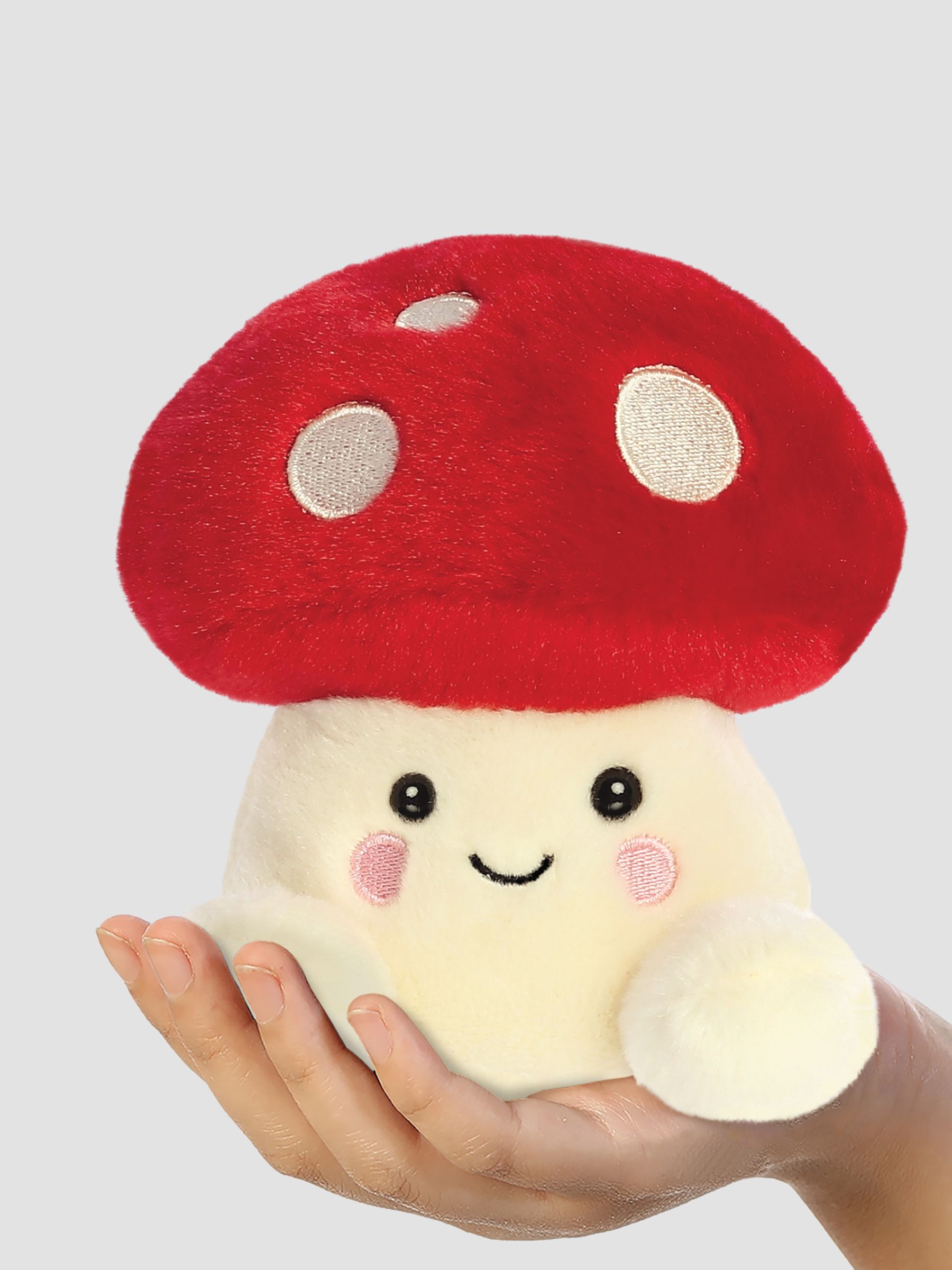Palm Pals Amanita Mushroom Soft Toy - Image 6 of 6