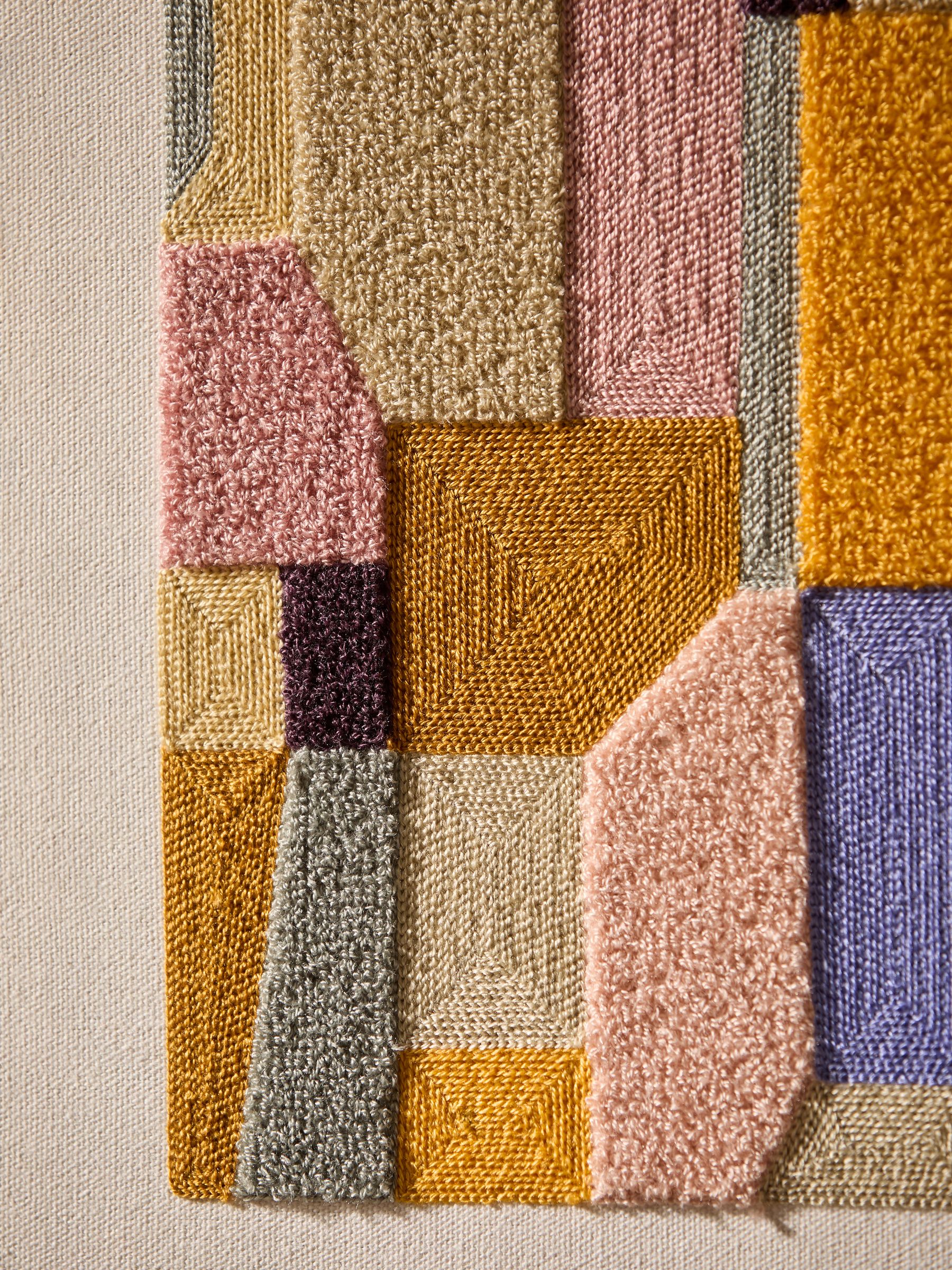 Alonzo Embroidered Wall Art in Multi Tonal - Image 2 of 4