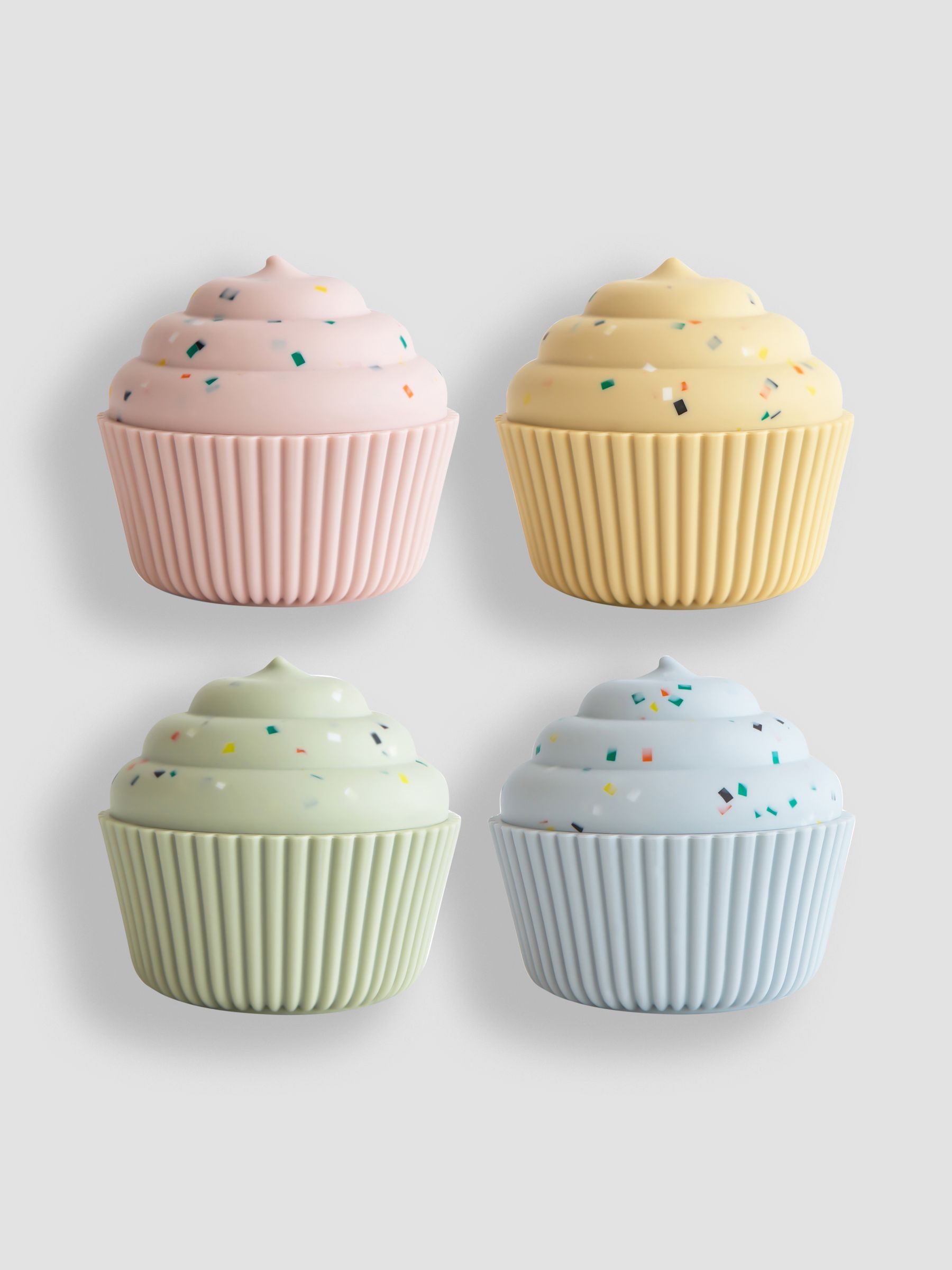 Mushie Cupcake Bath Toys - Image 1 of 1
