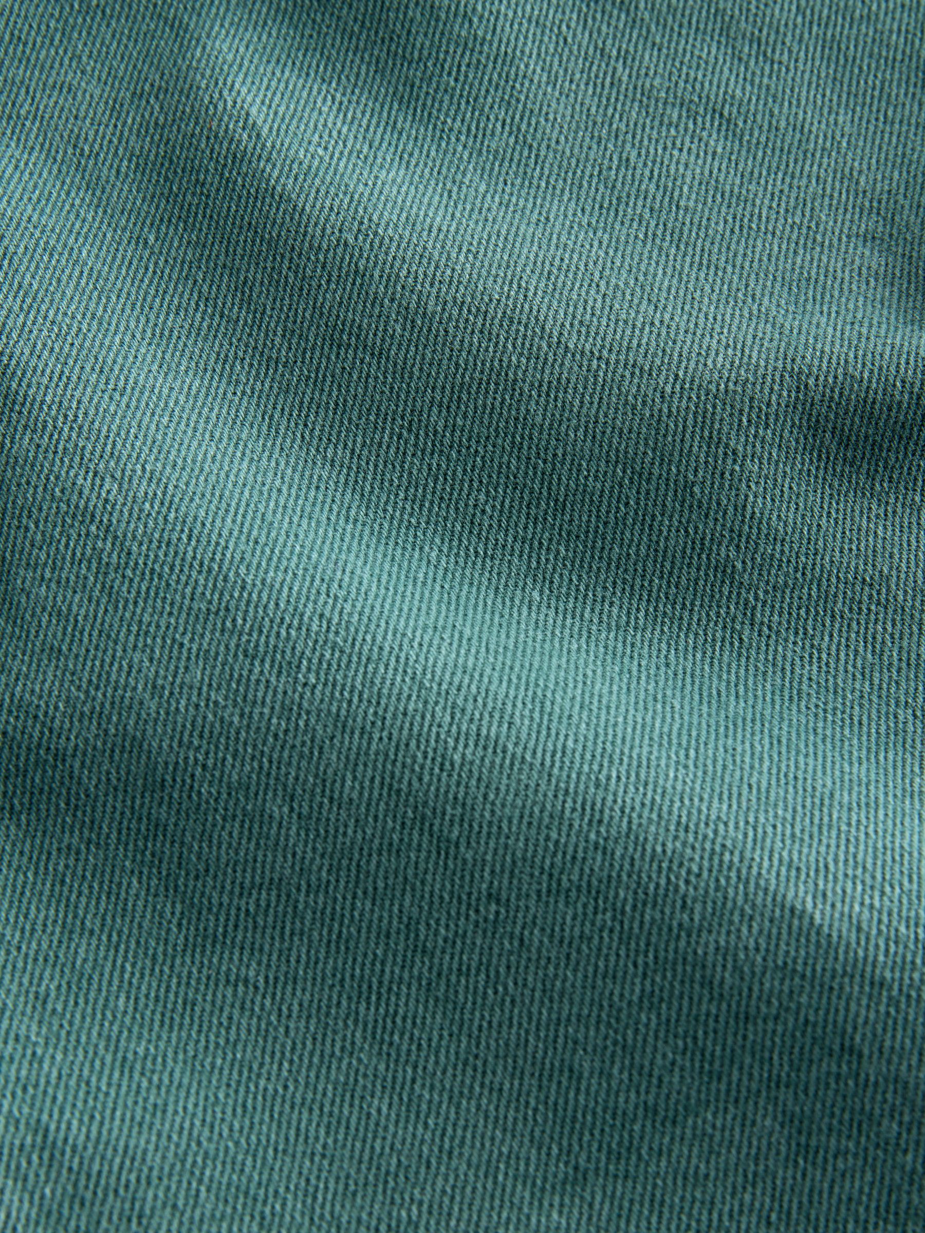Green High Waisted Wide Leg Ankle Jeans (5-13yrs) - Image 8 of 9
