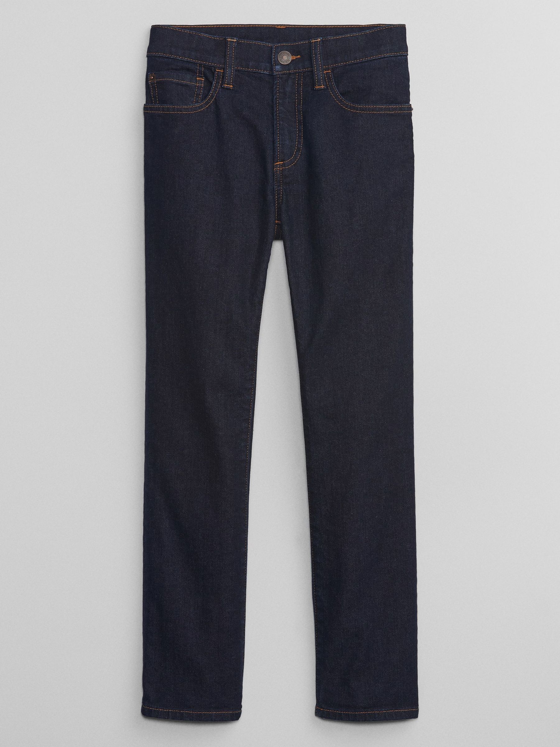 Blue Dark Wash Straight Jeans (5-13yrs) - Image 1 of 3