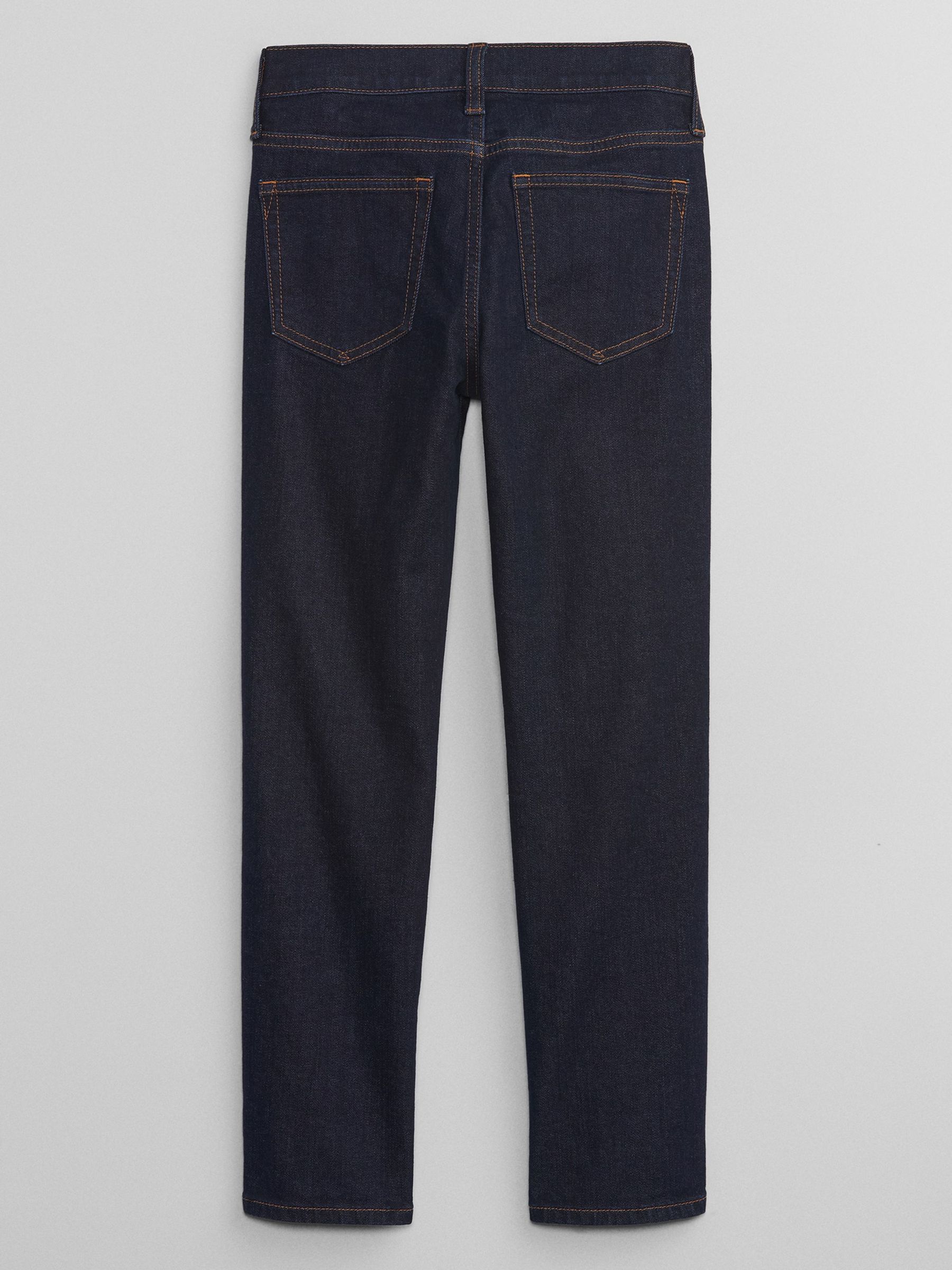 Blue Dark Wash Straight Jeans (5-13yrs) - Image 2 of 3