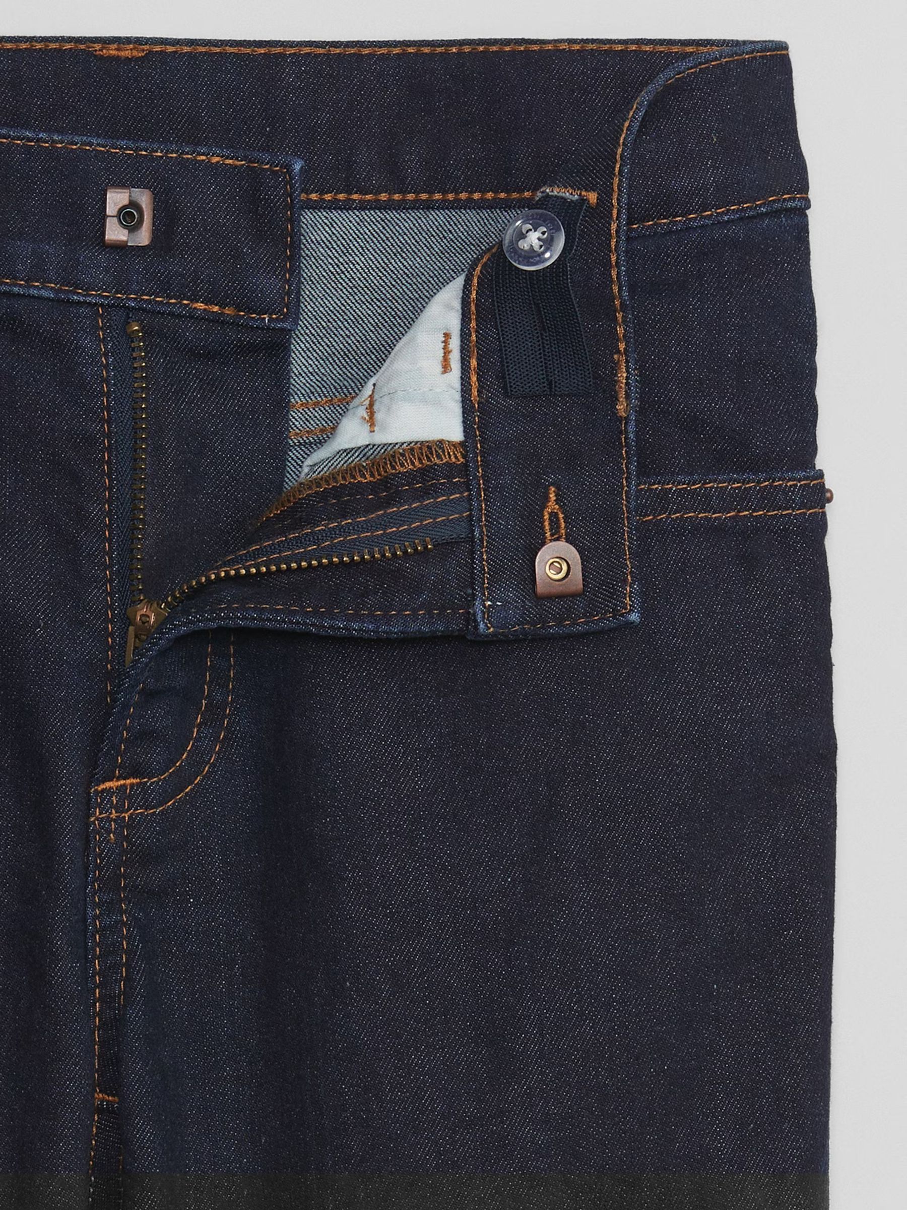 Blue Dark Wash Straight Jeans (5-13yrs) - Image 3 of 3