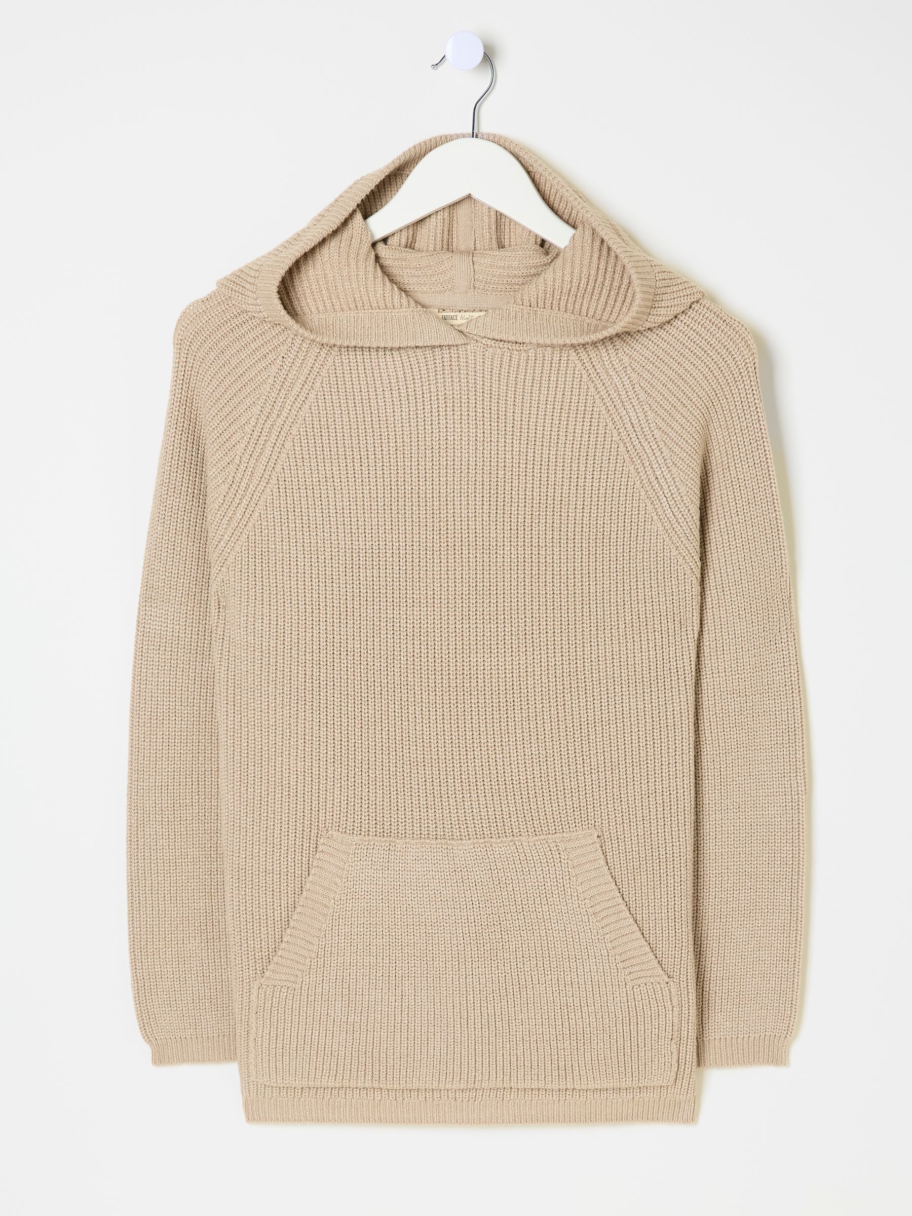 Knitted Oatmeal Lounge Hoodie - Image 5 of 5