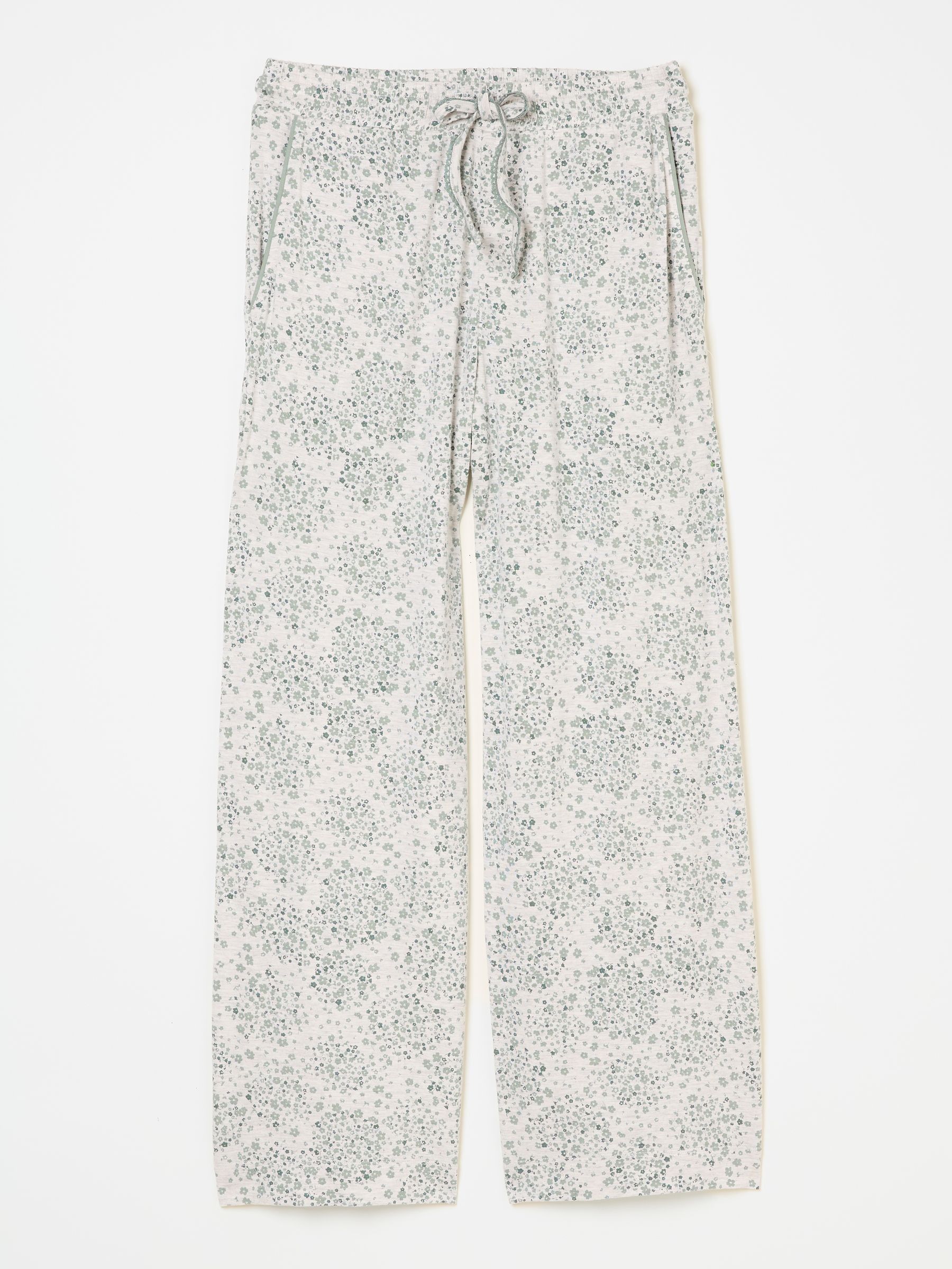 Lola Grey Floral Jersey Pyjama Bottoms - Image 5 of 5