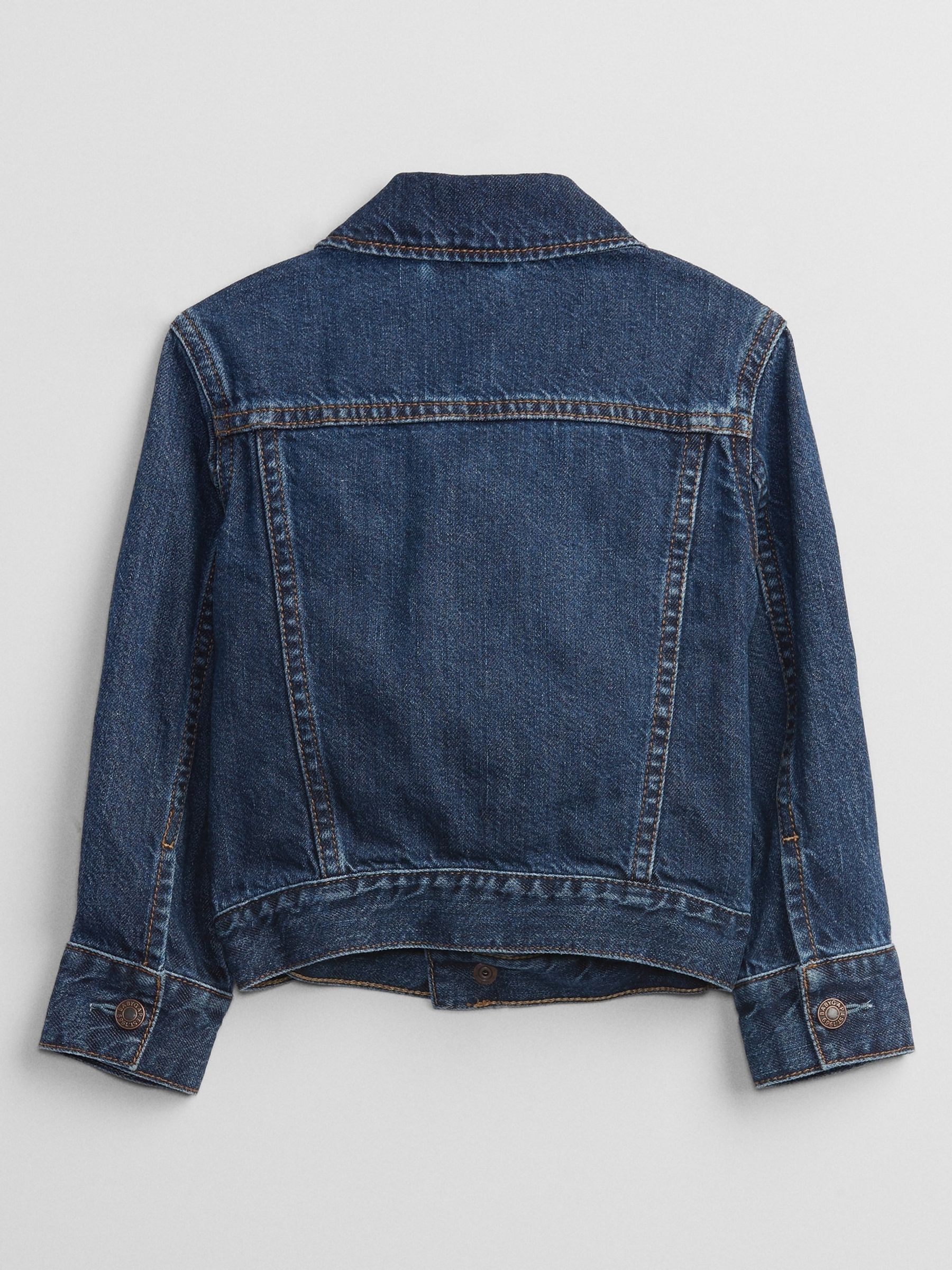 Blue Icon Denim Jacket (6mths-5yrs) - Image 3 of 3