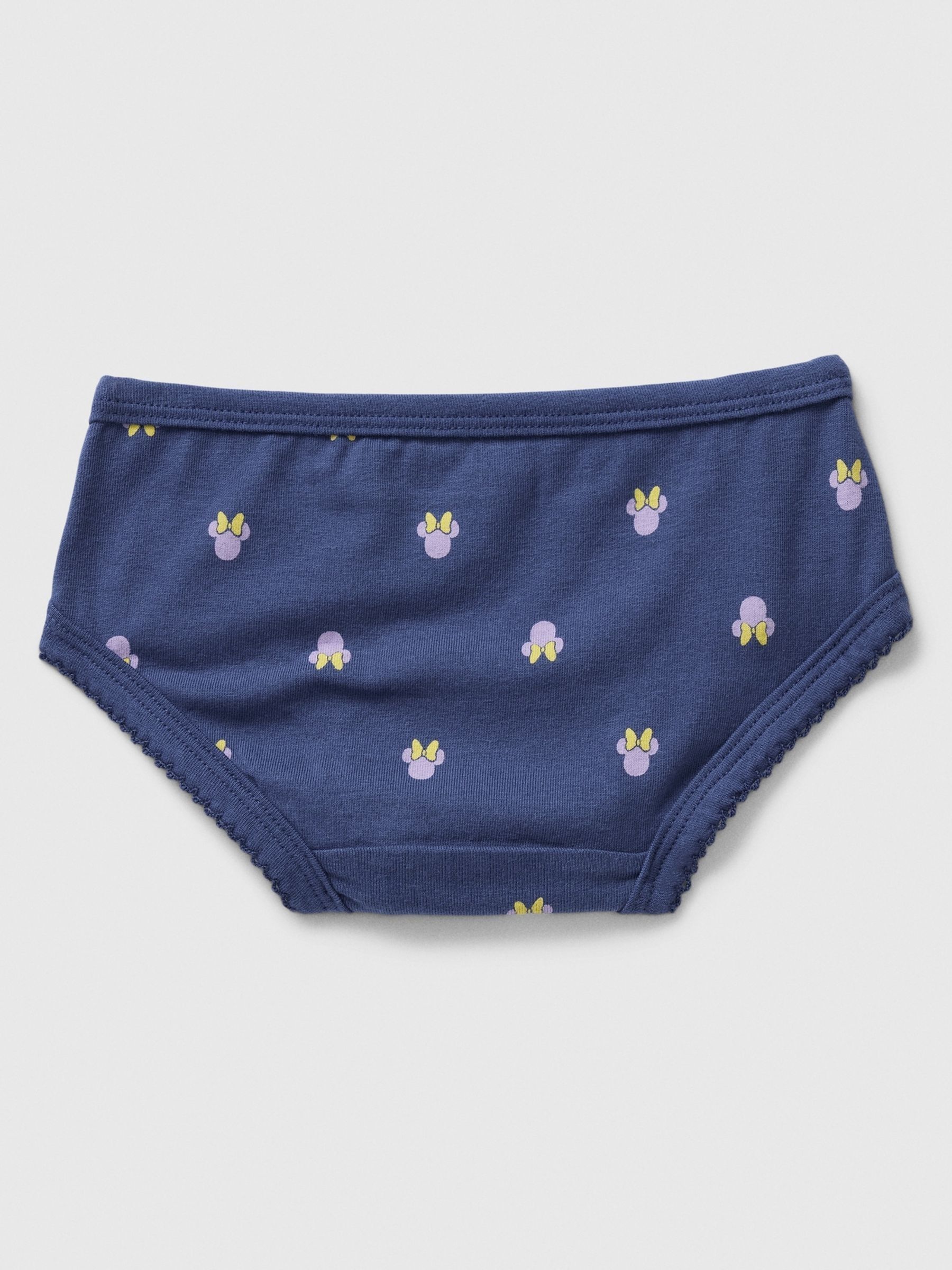Pink Disney Minnie Mouse Briefs 5 Pack (2-5yrs) - Image 2 of 3