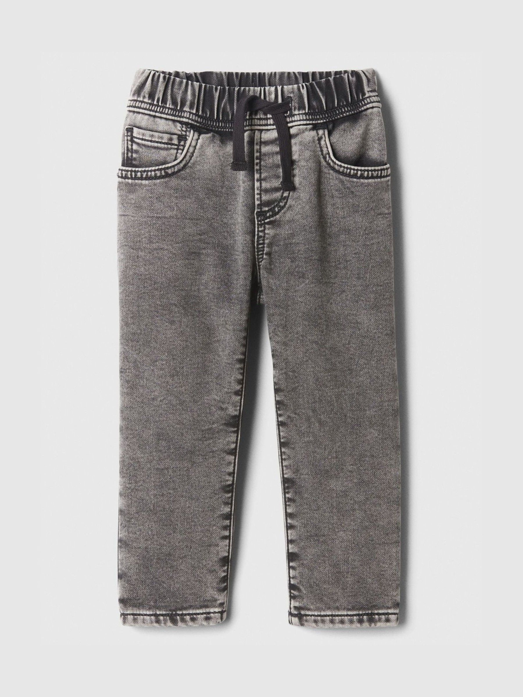 Black Soft Pull On Slim Jeans (6mths-5yrs) - Image 2 of 5