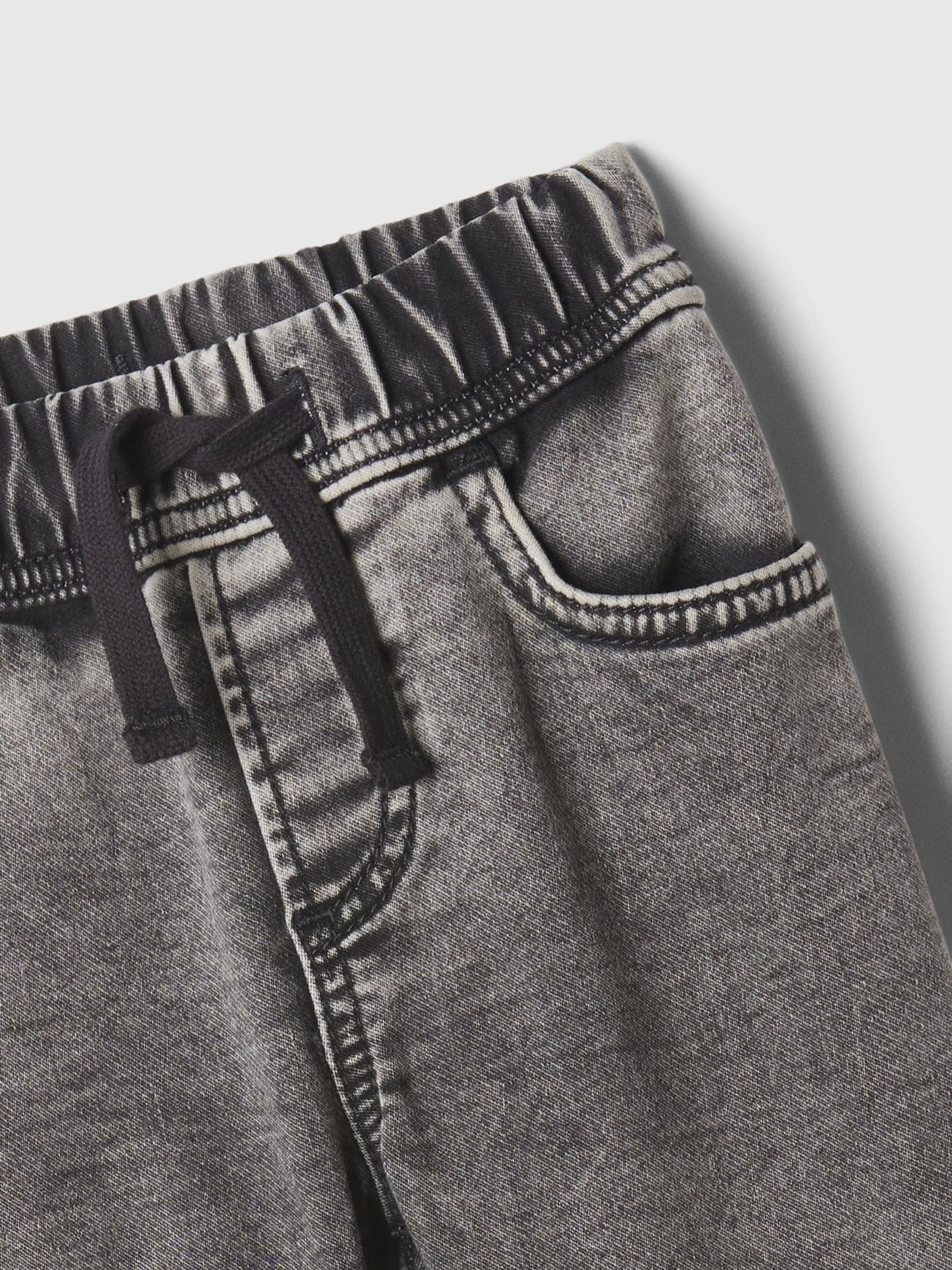 Black Soft Pull On Slim Jeans (6mths-5yrs) - Image 4 of 5