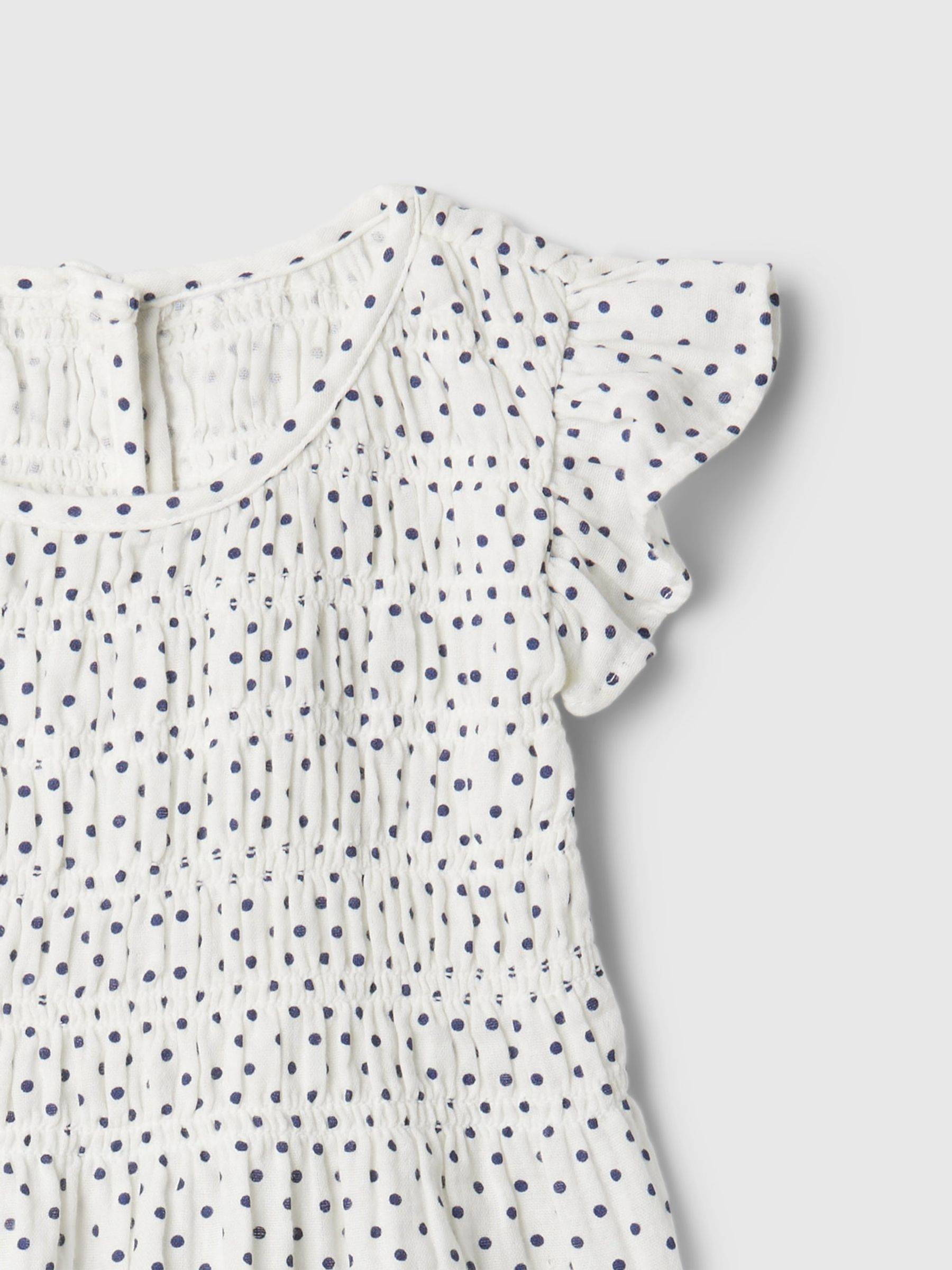White Top and Cargo Trousers Outfit Set (6mths-5mths) - Image 3 of 3