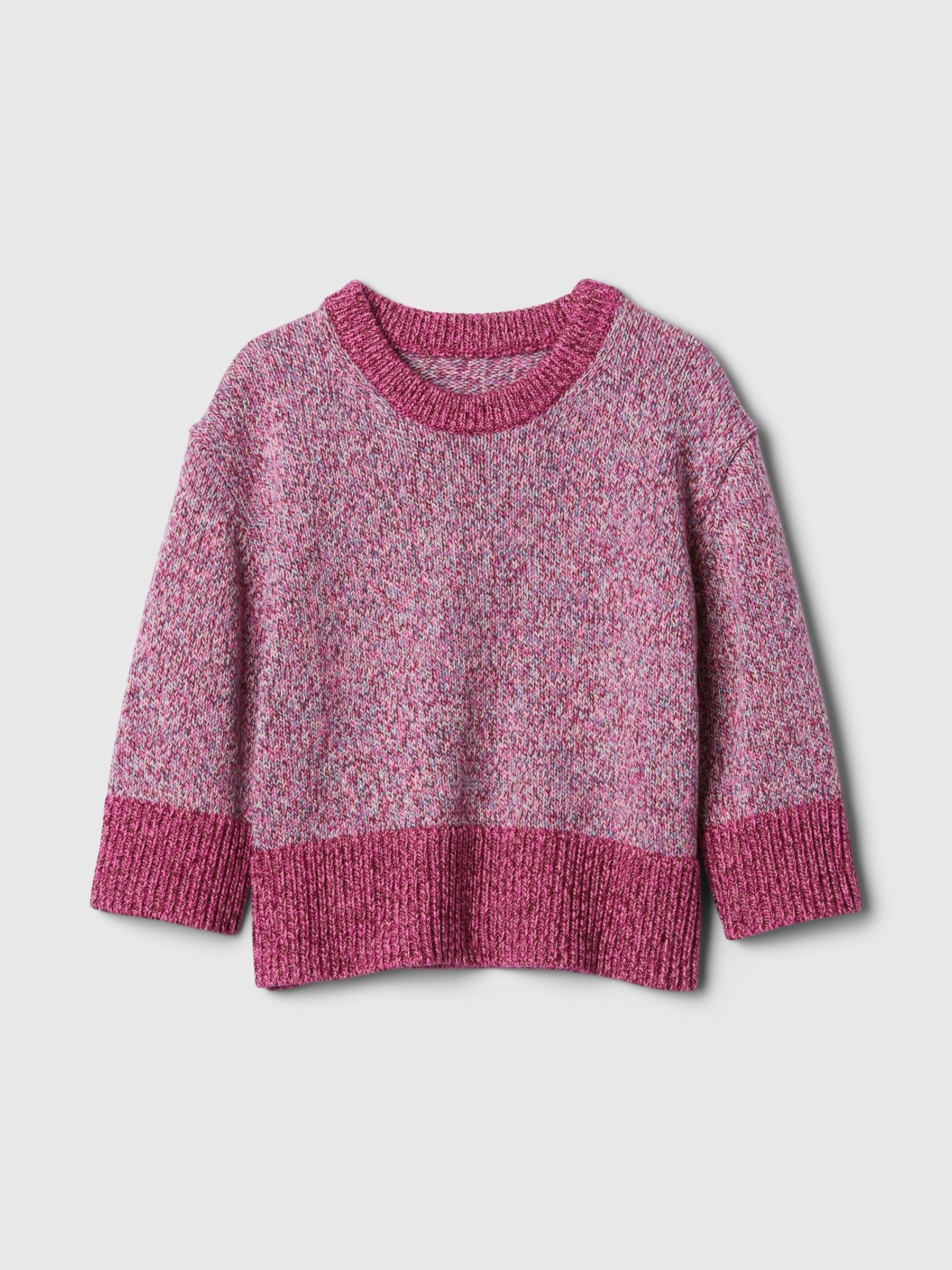 Purple Split-Hem Jumper (6mths-5yrs) - Image 1 of 2