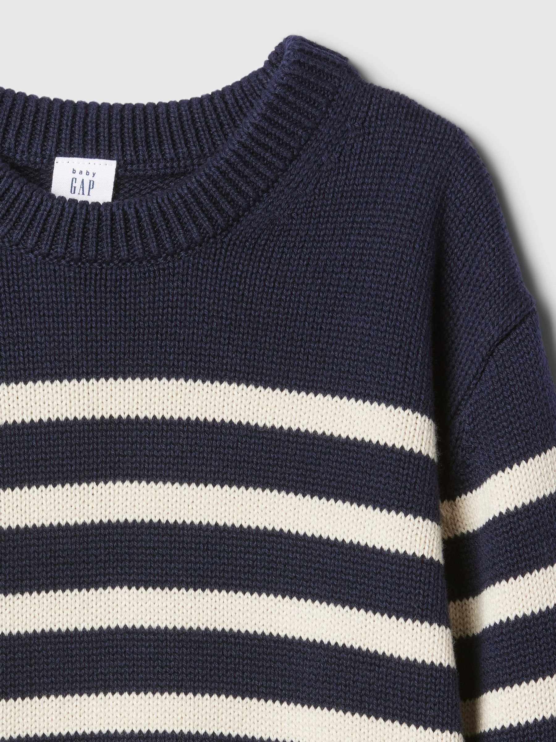 Blue Split-Hem Jumper (6mths-5yrs) - Image 3 of 3
