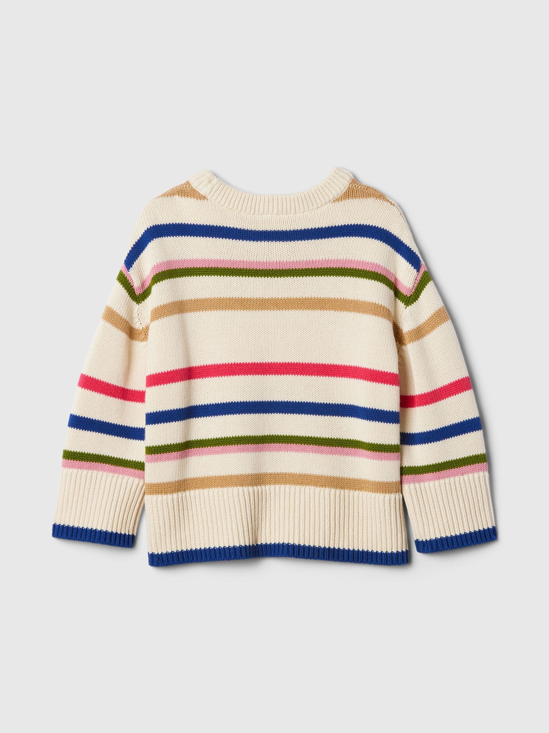 Cream Split-Hem Jumper (6mths-5yrs) - Image 2 of 2
