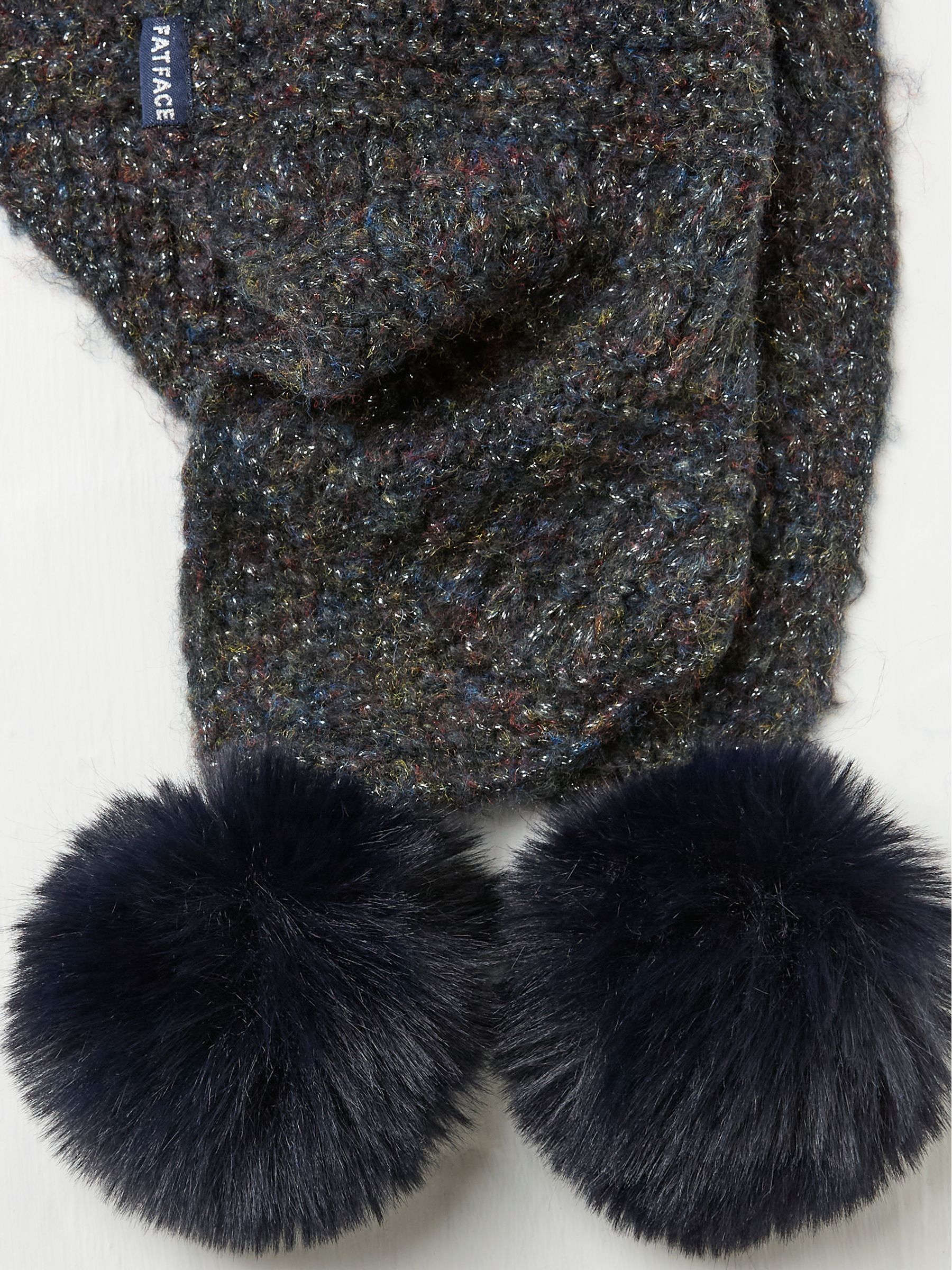 Black Sparkle Scarf - Image 2 of 2