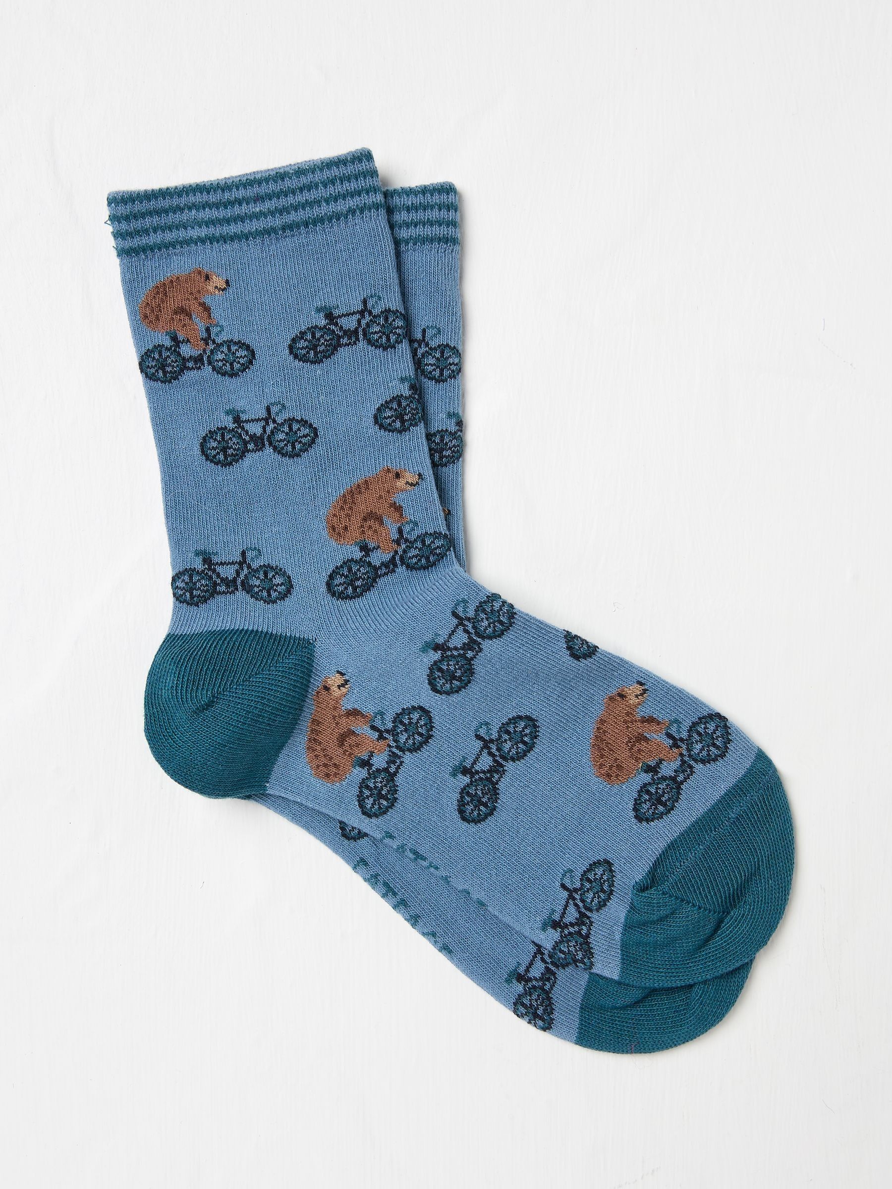 Blue Bear Socks 1 Pack - Image 1 of 2