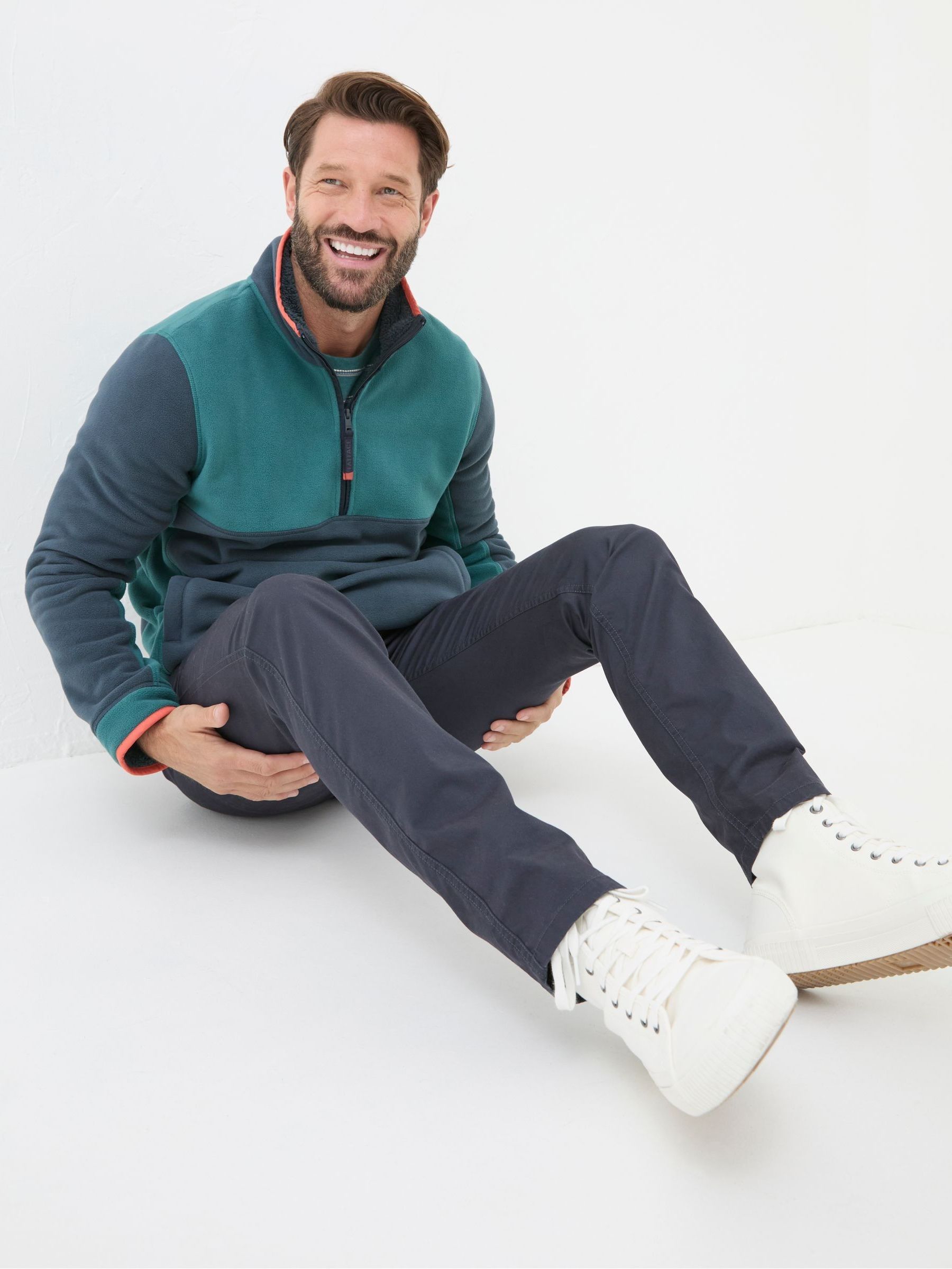 Heyshott Navy Slim Chinos - Image 3 of 7