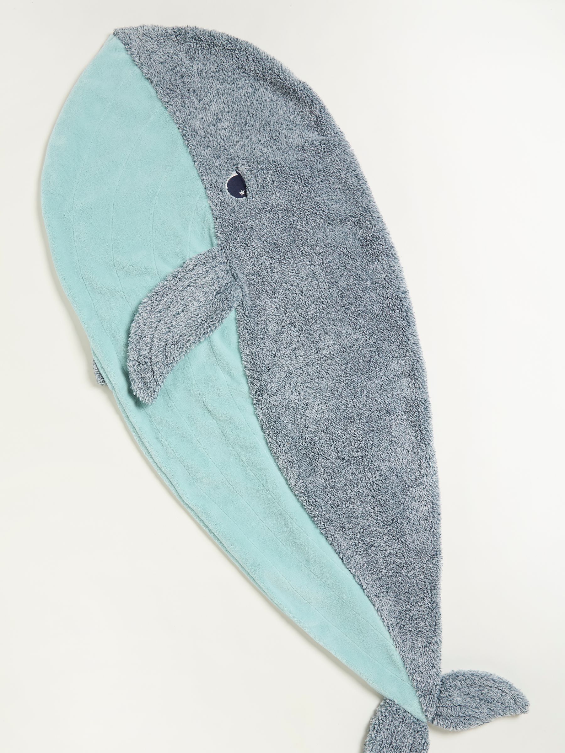 Blue Shelter Wilson the Whale Blanket - Image 1 of 2