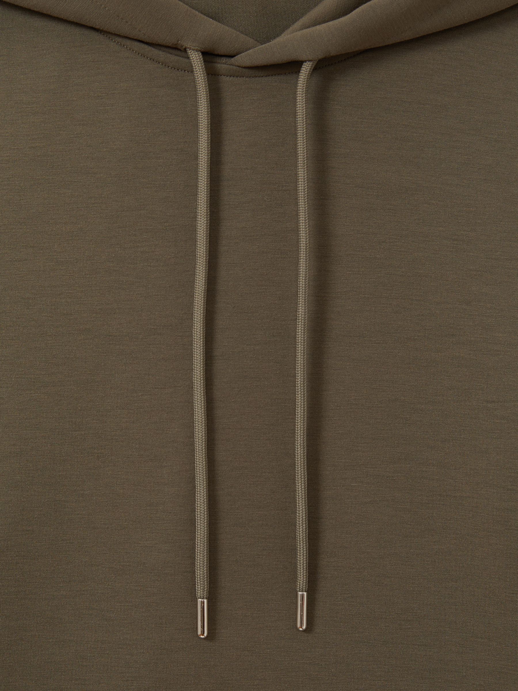 Interlock Jersey Hoodie in Sage Green - Image 5 of 5