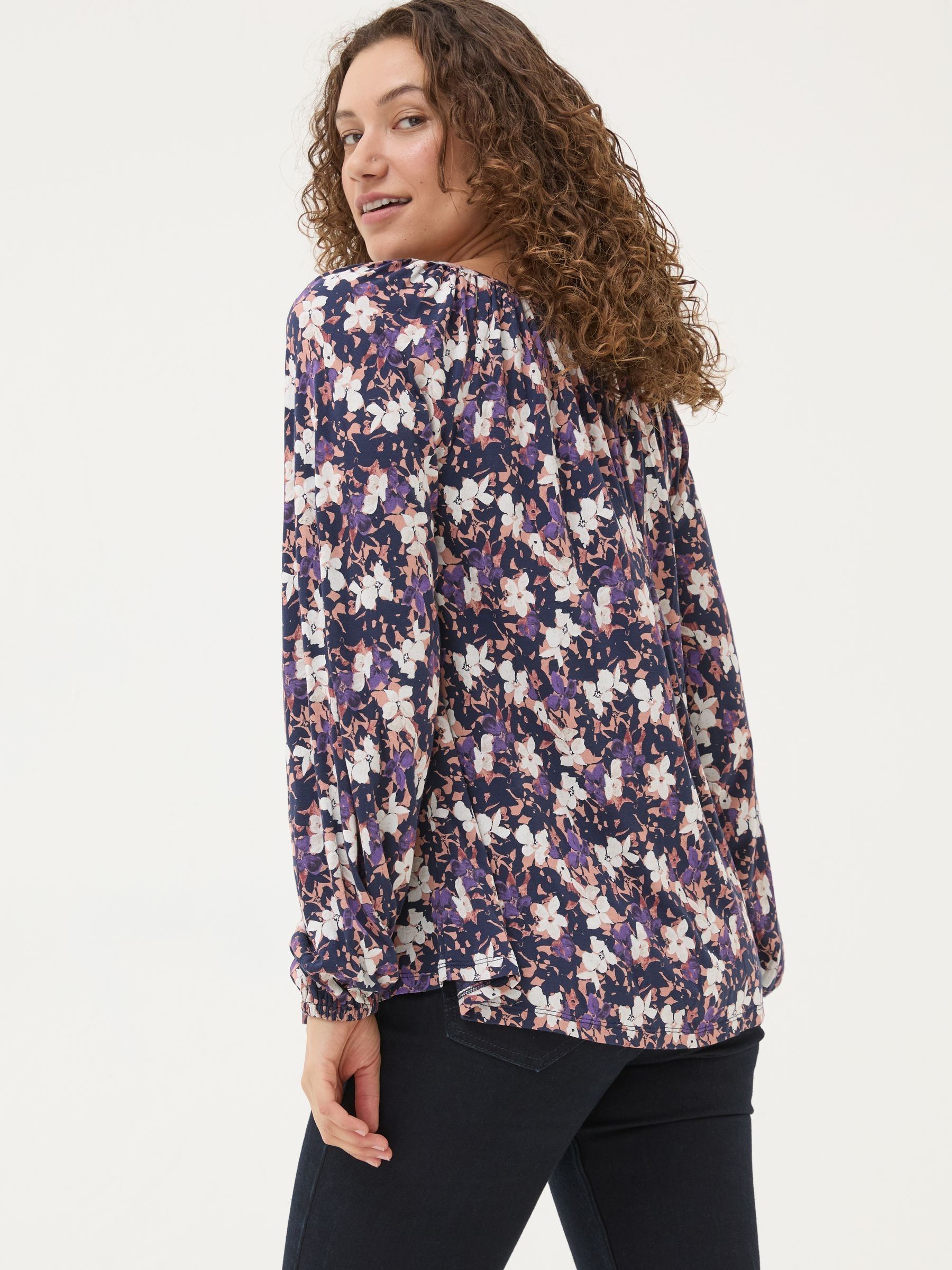Lily Multi Floral Top - Image 2 of 6