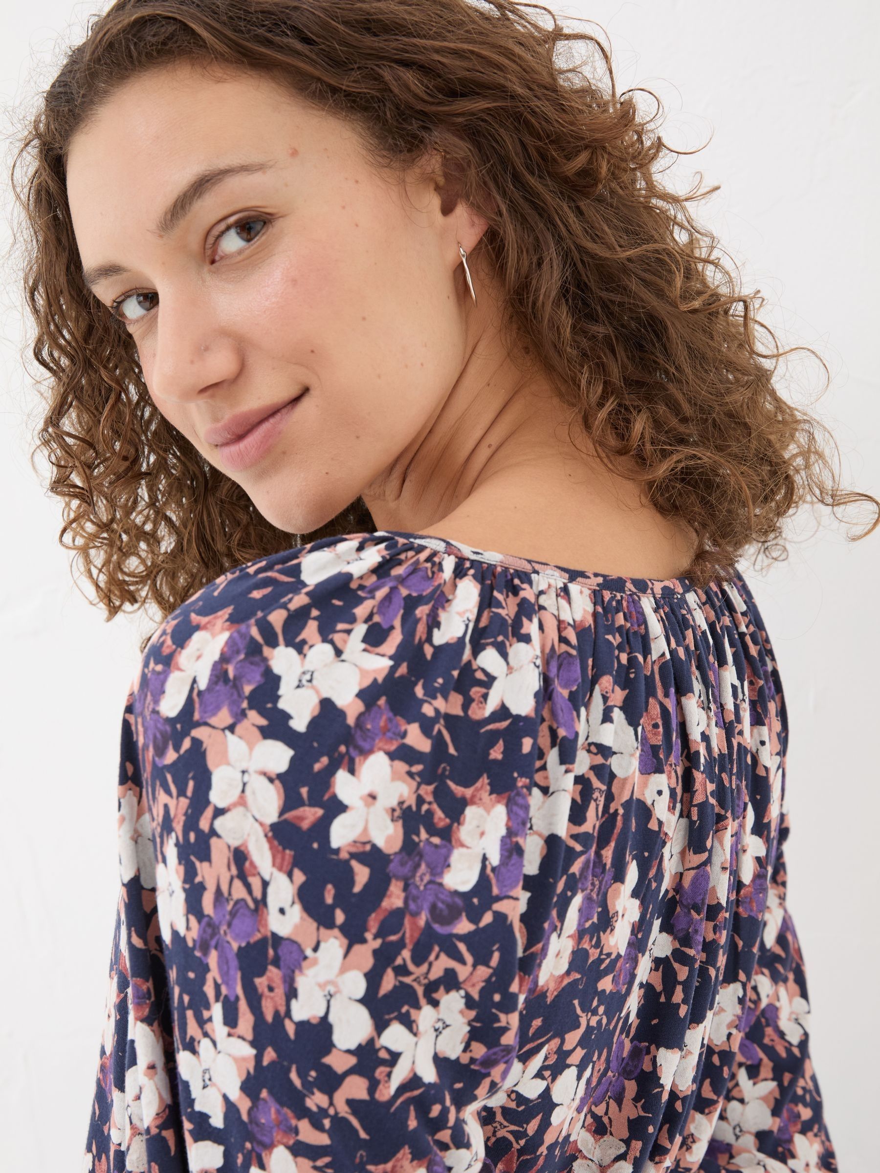 Lily Multi Floral Top - Image 5 of 6