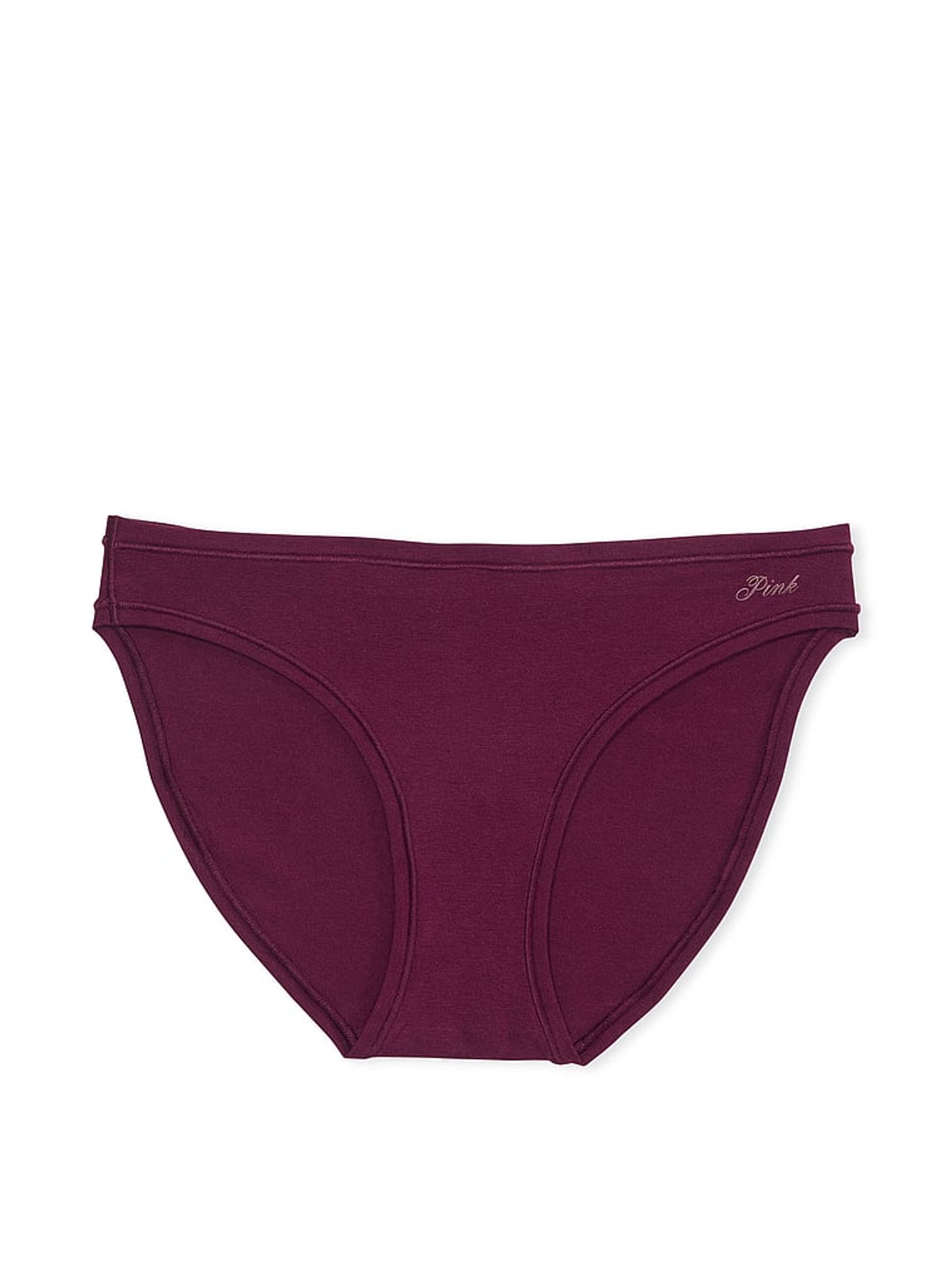 Purple Rose Bikini Cotton Knickers - Image 3 of 3