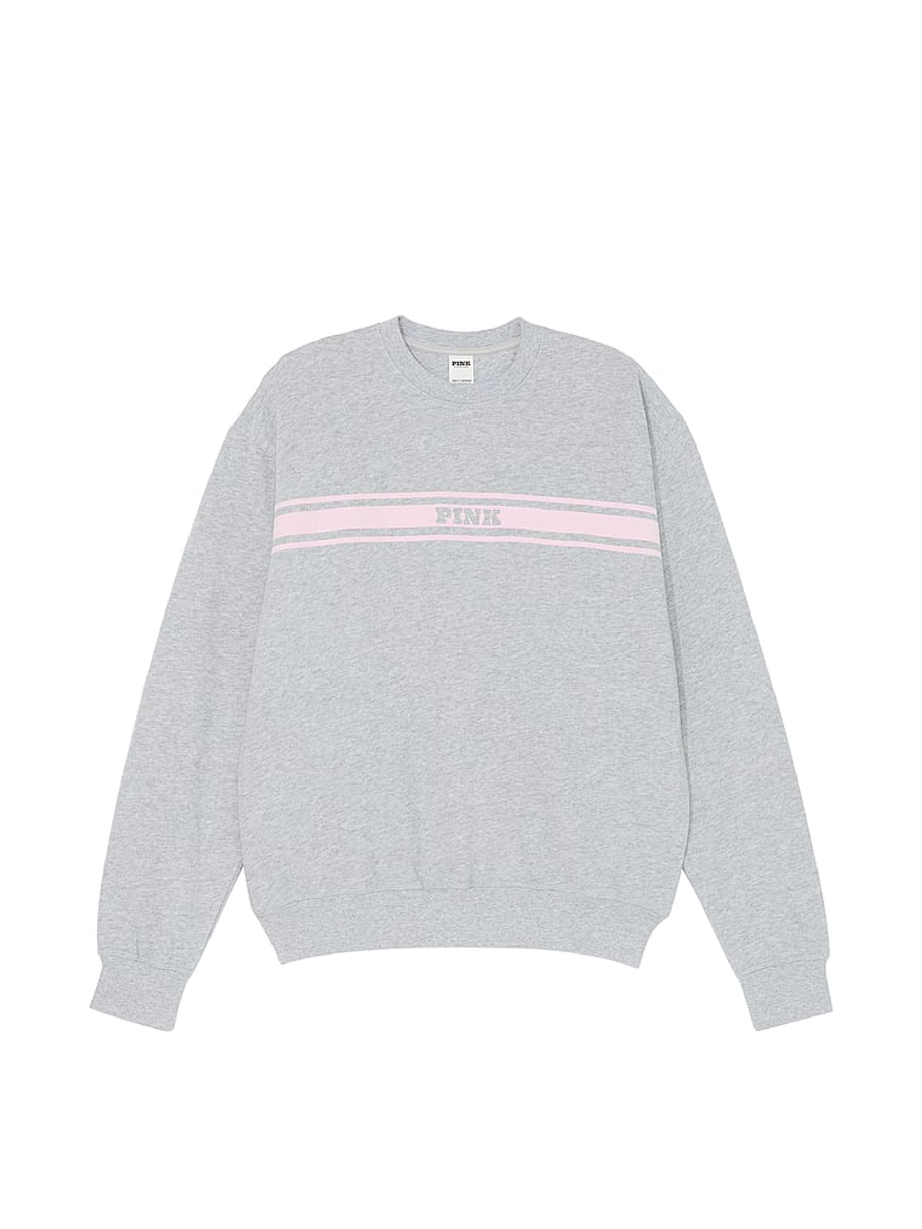Medium Heather Grey Fleece Sweatshirt - Image 1 of 2